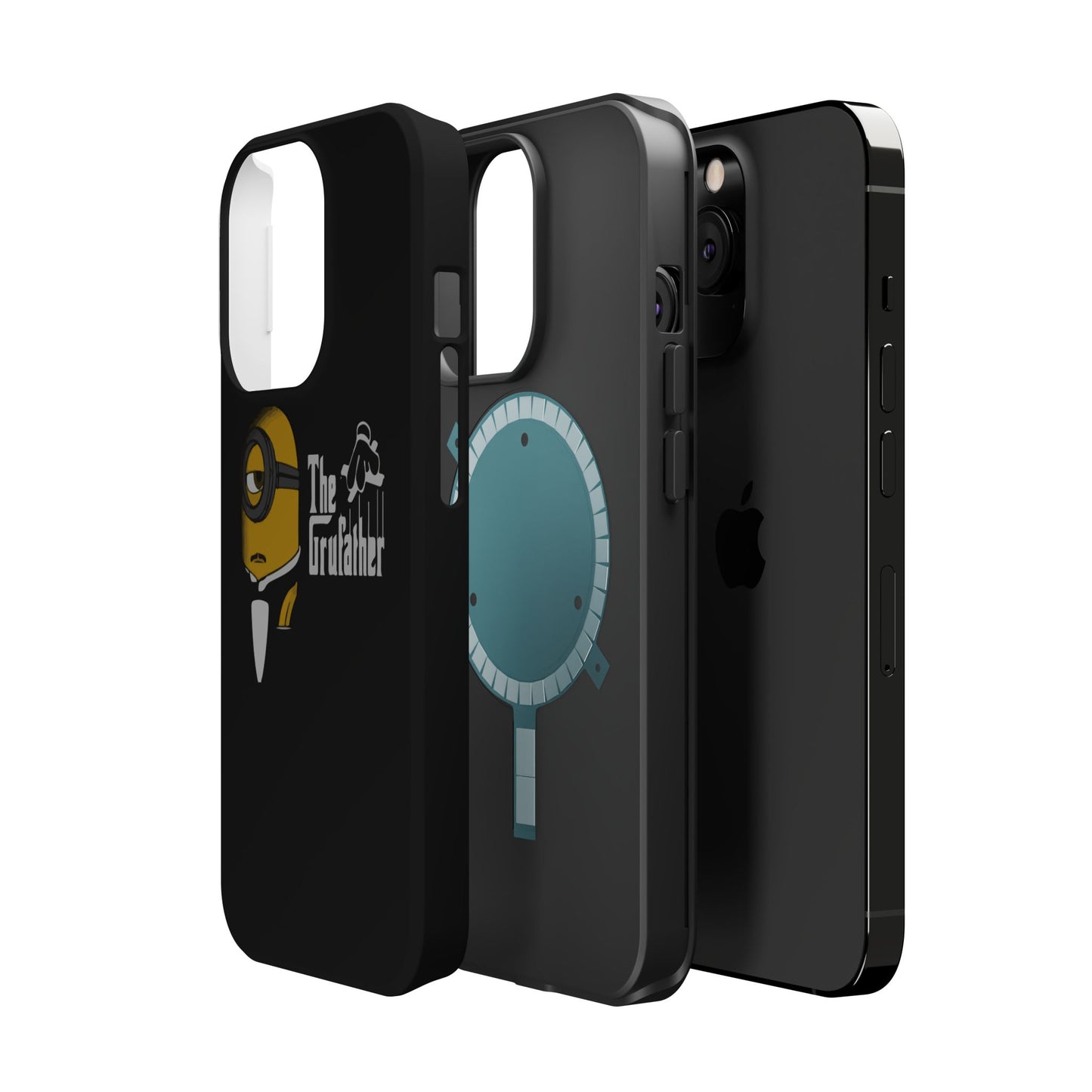 Magnetic Tough Cases: The Gruffather Phone Cover, Gift for Minions Fans, Unique Cell Phone Case, Durable Protective Case, Fun Cartoon Design