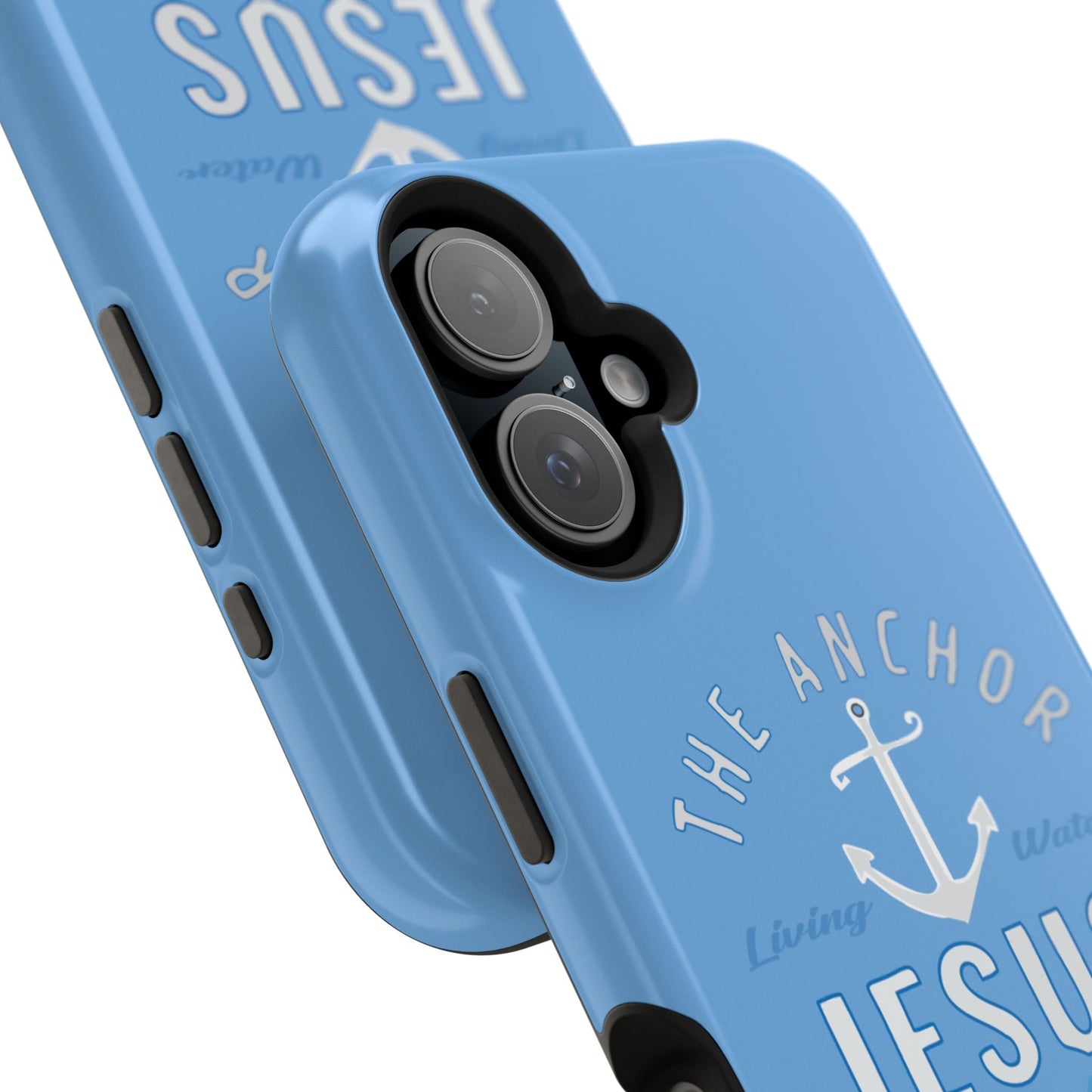 Jesus Anchor Phone Case, Christian Tech Accessories, Inspirational Gifts, Unique Phone Covers, Faith-Based Decor