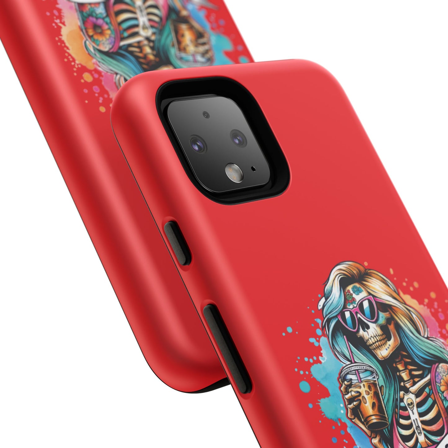 Cool Moms Club Phone Case - Tough Cases, Funky Phone Cover, Gift for Moms, Skeleton Design, Trendy Tech Accessories