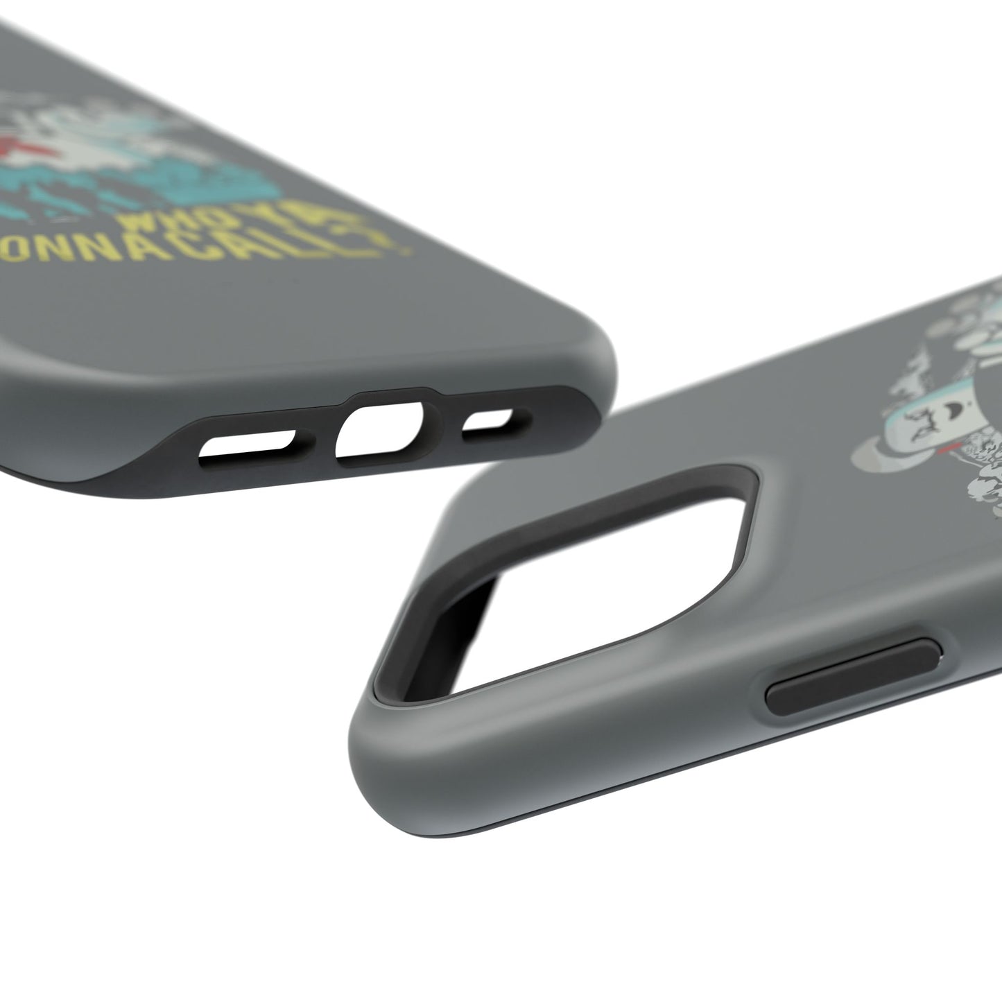 Ghostbuster-Inspired Tough Phone Case - Who Ya Gonna Call? - Perfect for Fans, Gift for Halloween, Geeky Accessories, Durable Protection