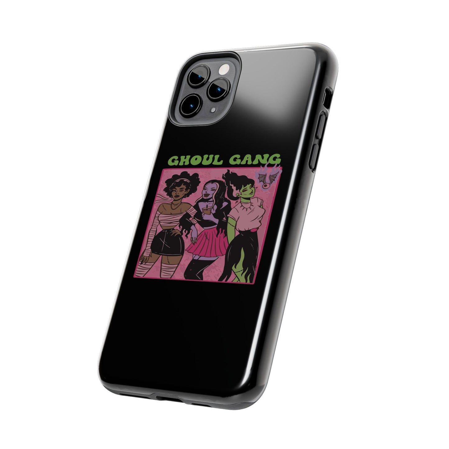 Ghoul Gang Tough Phone Cases | Unique Halloween Phone Cover, Cute Protective Case, Trendy Gift for Goth Fans, Spooky Style Accessory