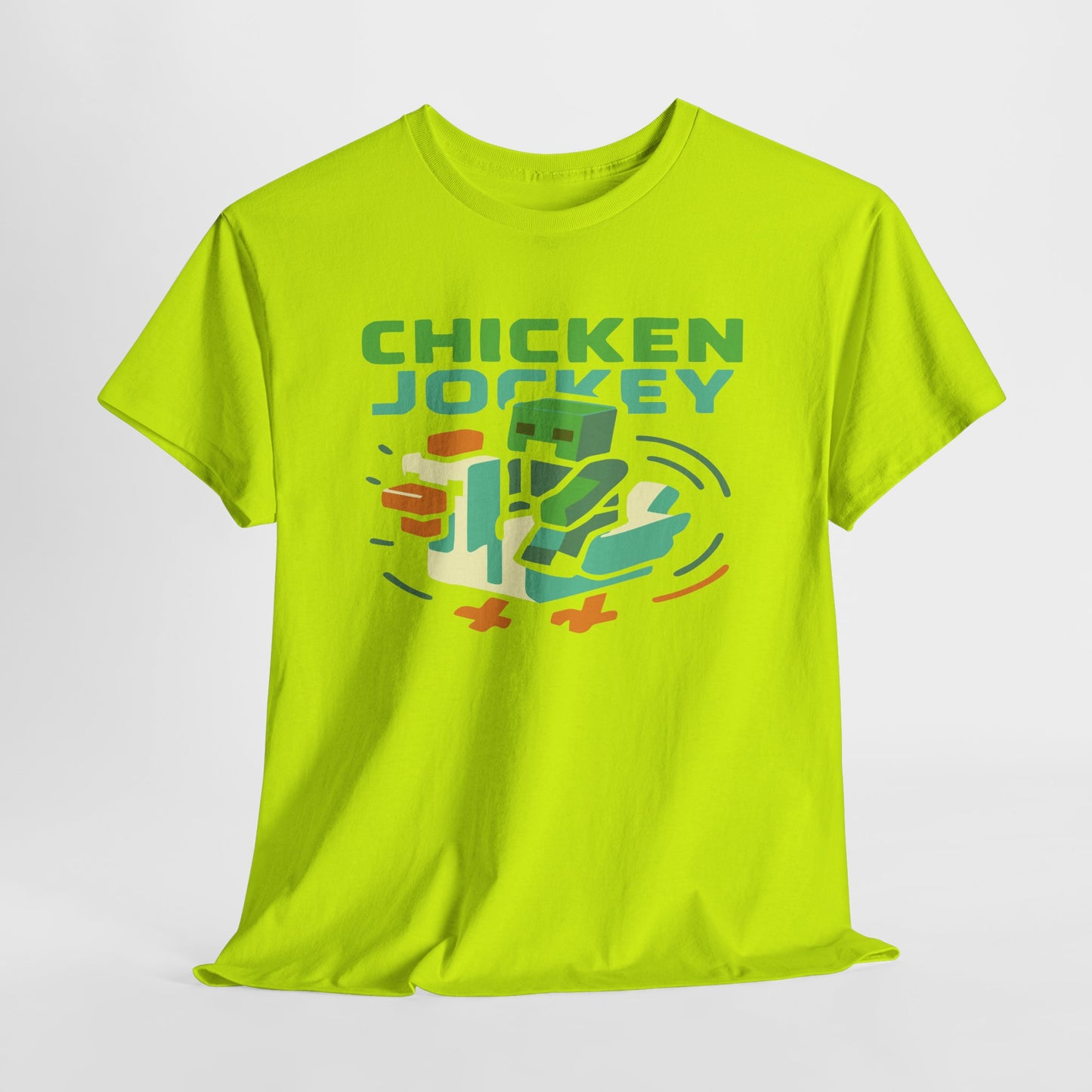 Chicken Jockey Minecraft T-shirt