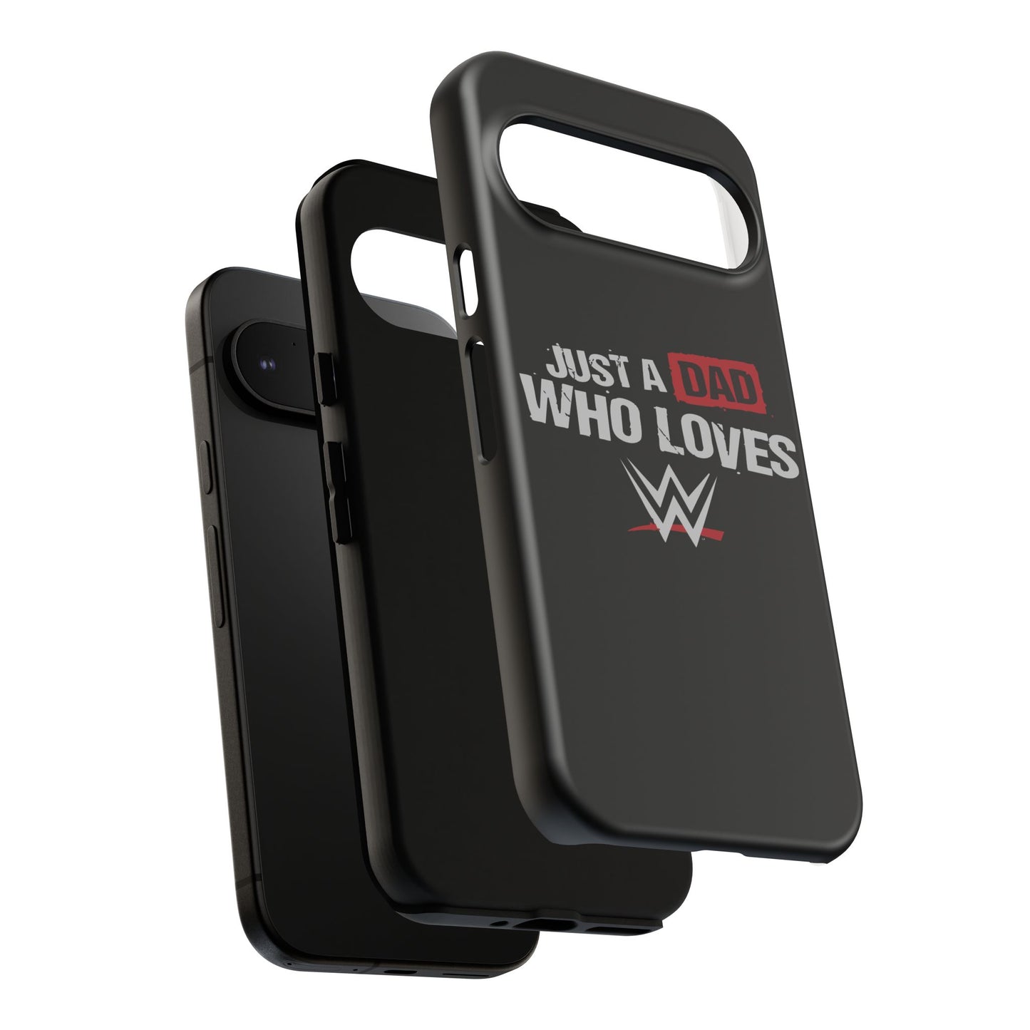 WWE Dad Phone Case, Tough Cases for Fathers, Gifts for Dad, Father's Day, Wrestling Fan Merchandise, Just a Dad Who Loves WWE