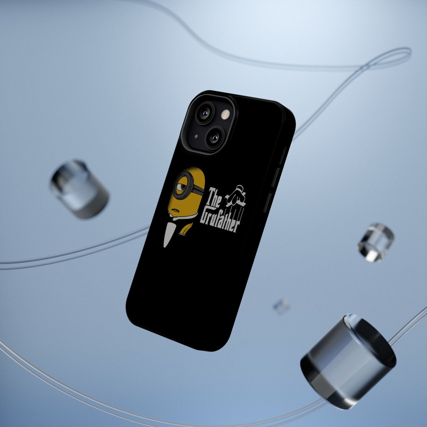 Magnetic Tough Cases: The Gruffather Phone Cover, Gift for Minions Fans, Unique Cell Phone Case, Durable Protective Case, Fun Cartoon Design
