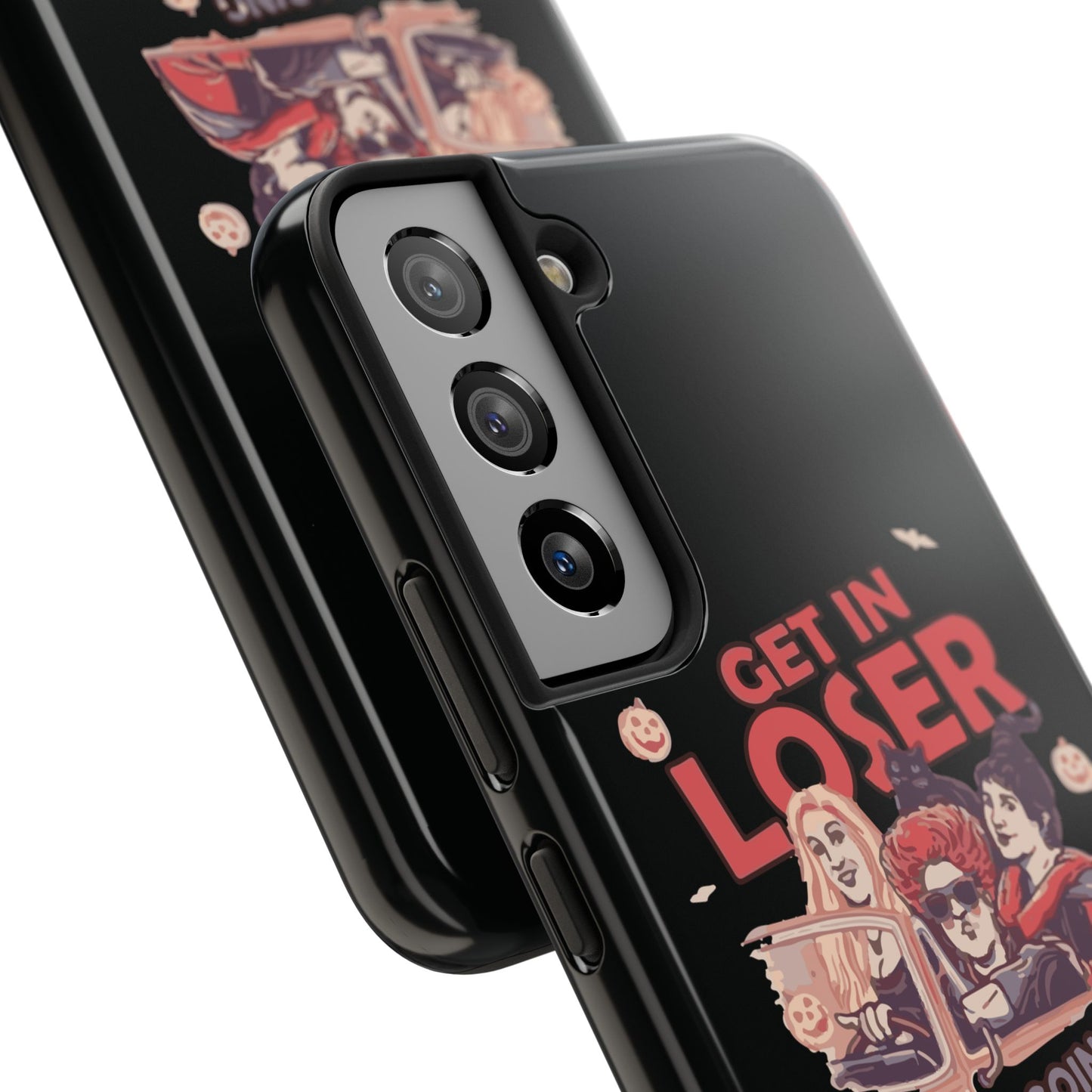 Witchy Tough Phone Case - Get in Loser Design, Halloween Gift, Spooky Style, Kawaii Aesthetic, Cell Phone Cover