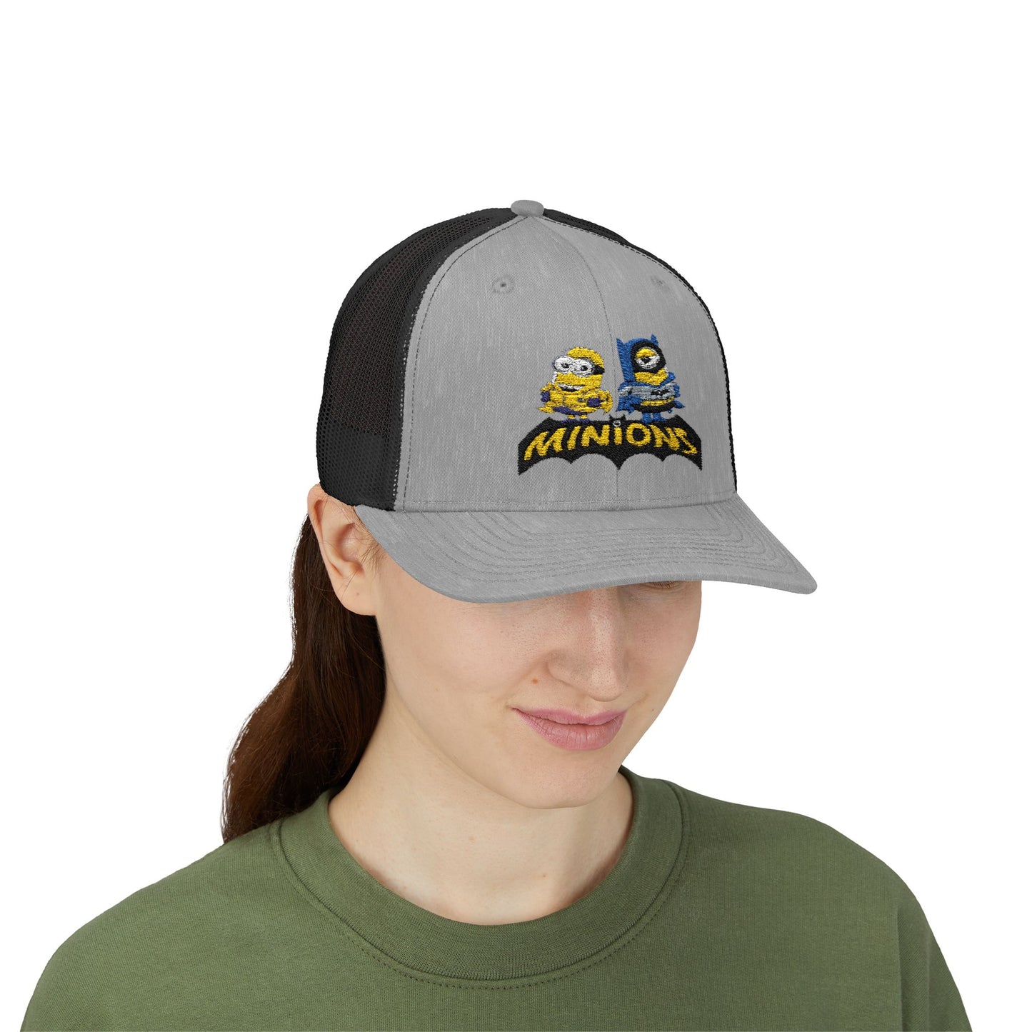 Minions Batman Parody Snapback Cap