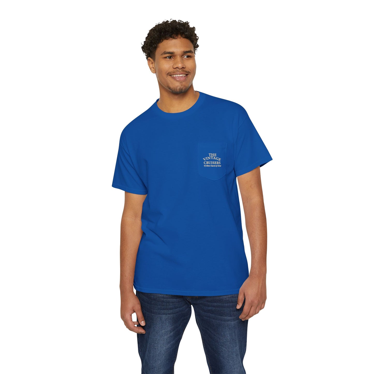 Retro Pocket Tee Allons Church of Christ Cruise 2025 Unisex T-Shirt
