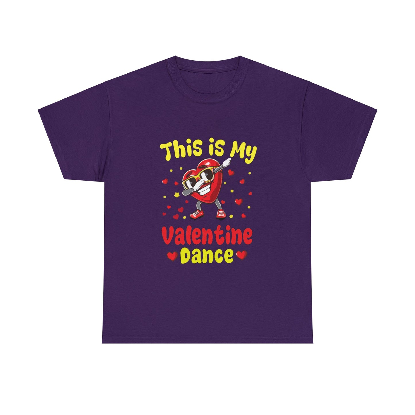 Valetine Dance Womans Unisex Heavy Cotton Tee