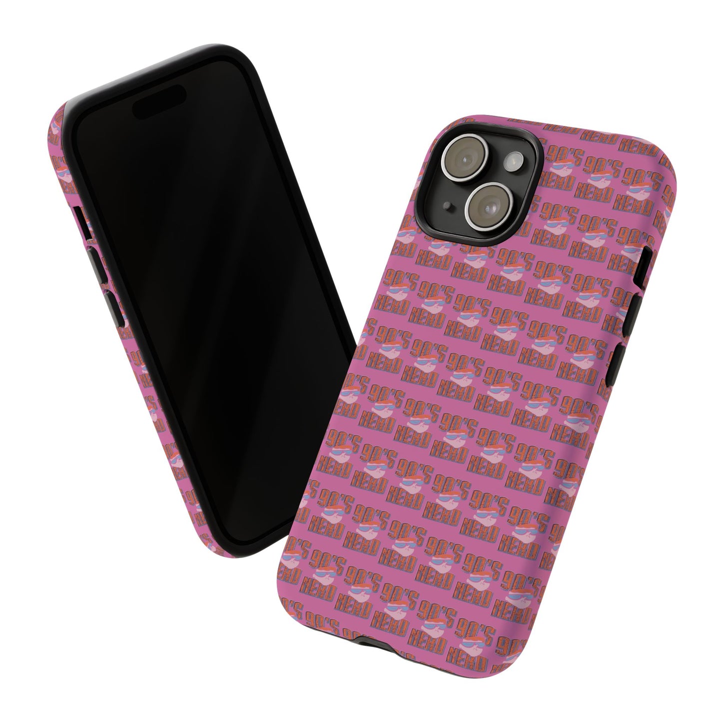 90s Vibe Phone Case, Retro Tough Cases, Gift for Nostalgia Lovers, Durable Phone Covers, 90s Themed Accessories