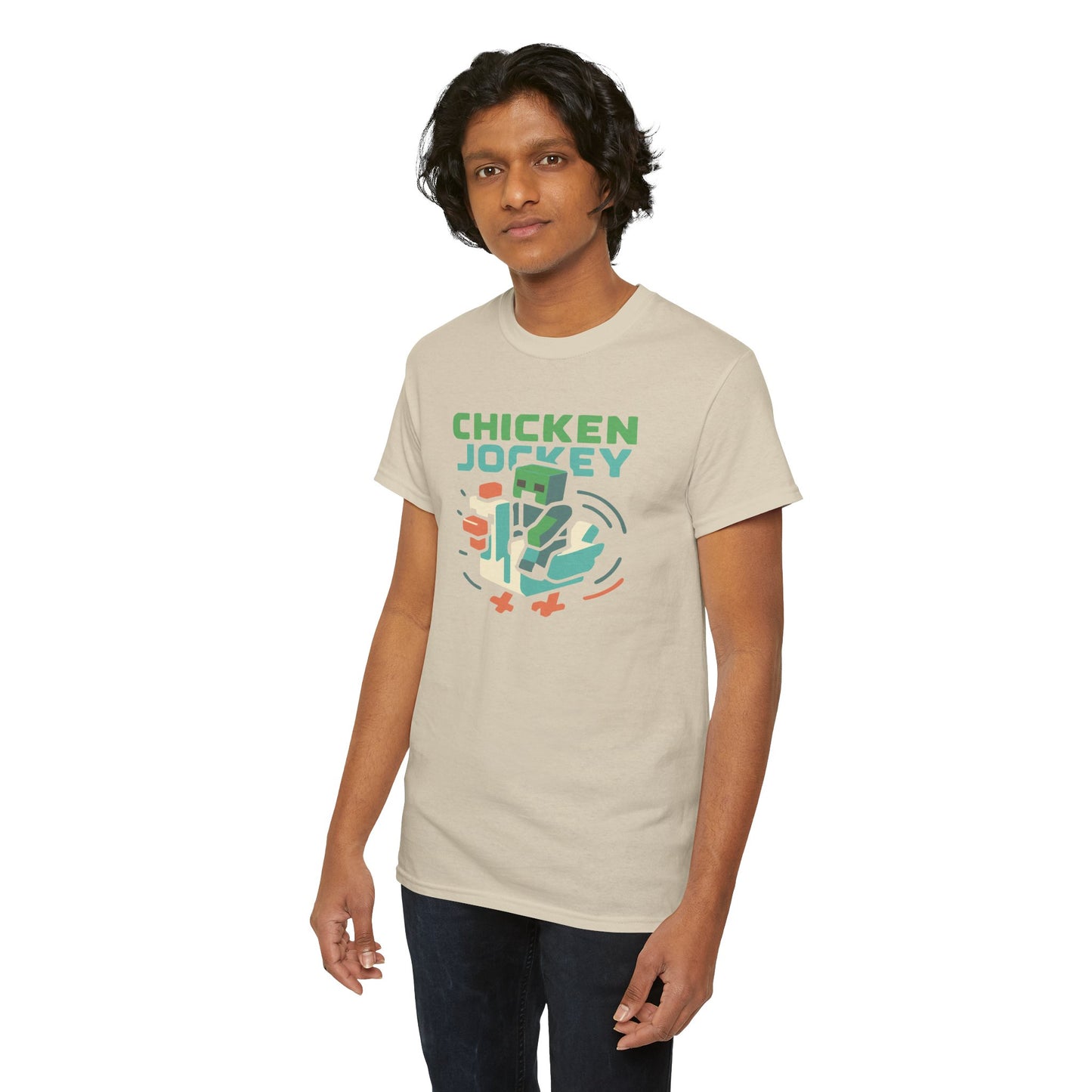 Chicken Jockey Minecraft T-shirt