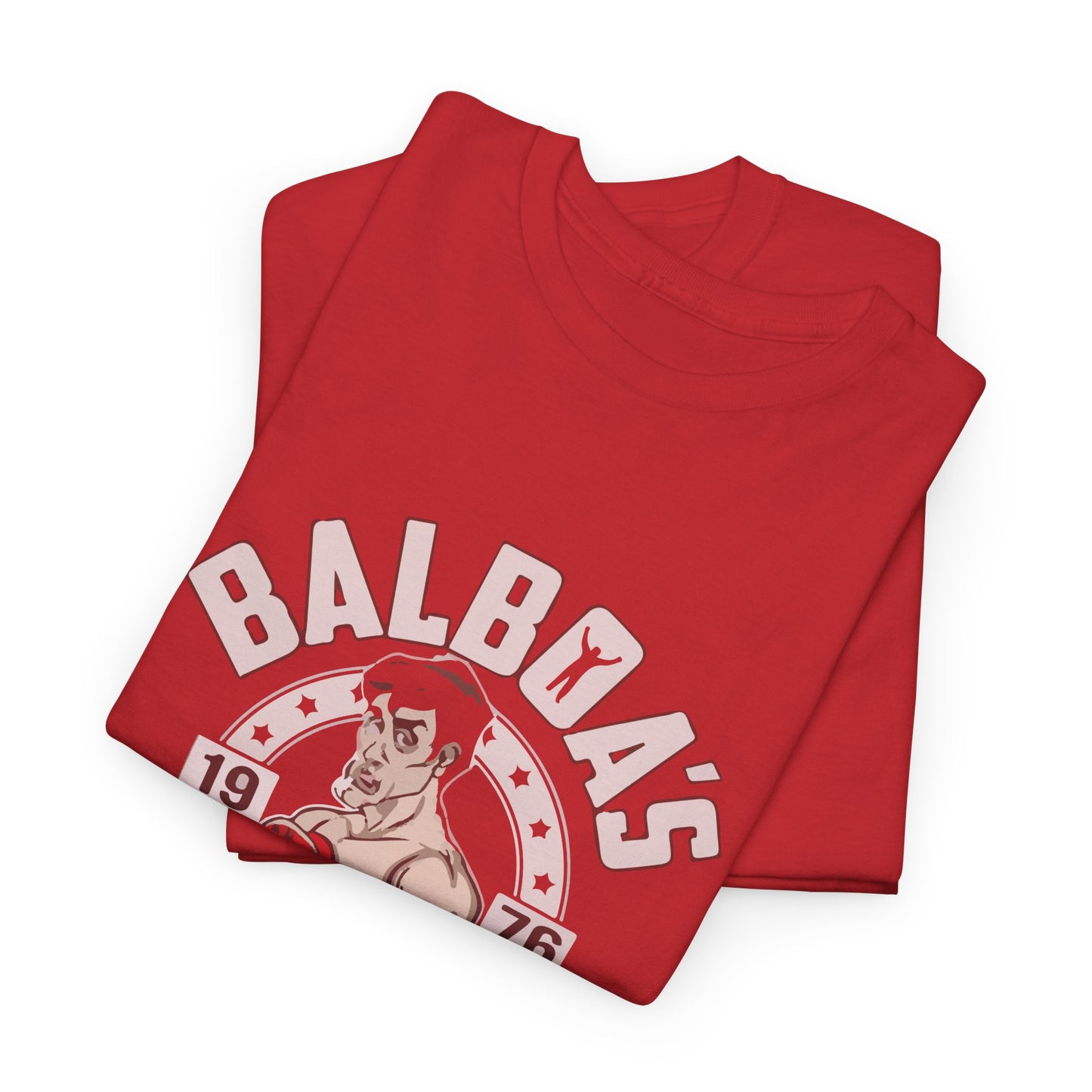 Balboa's Boxing Club Unisex Heavy Cotton Tee - Vintage Sports Shirt, Gym Apparel, Boxing Fan Gear, Fitness Gift, Casual Wear