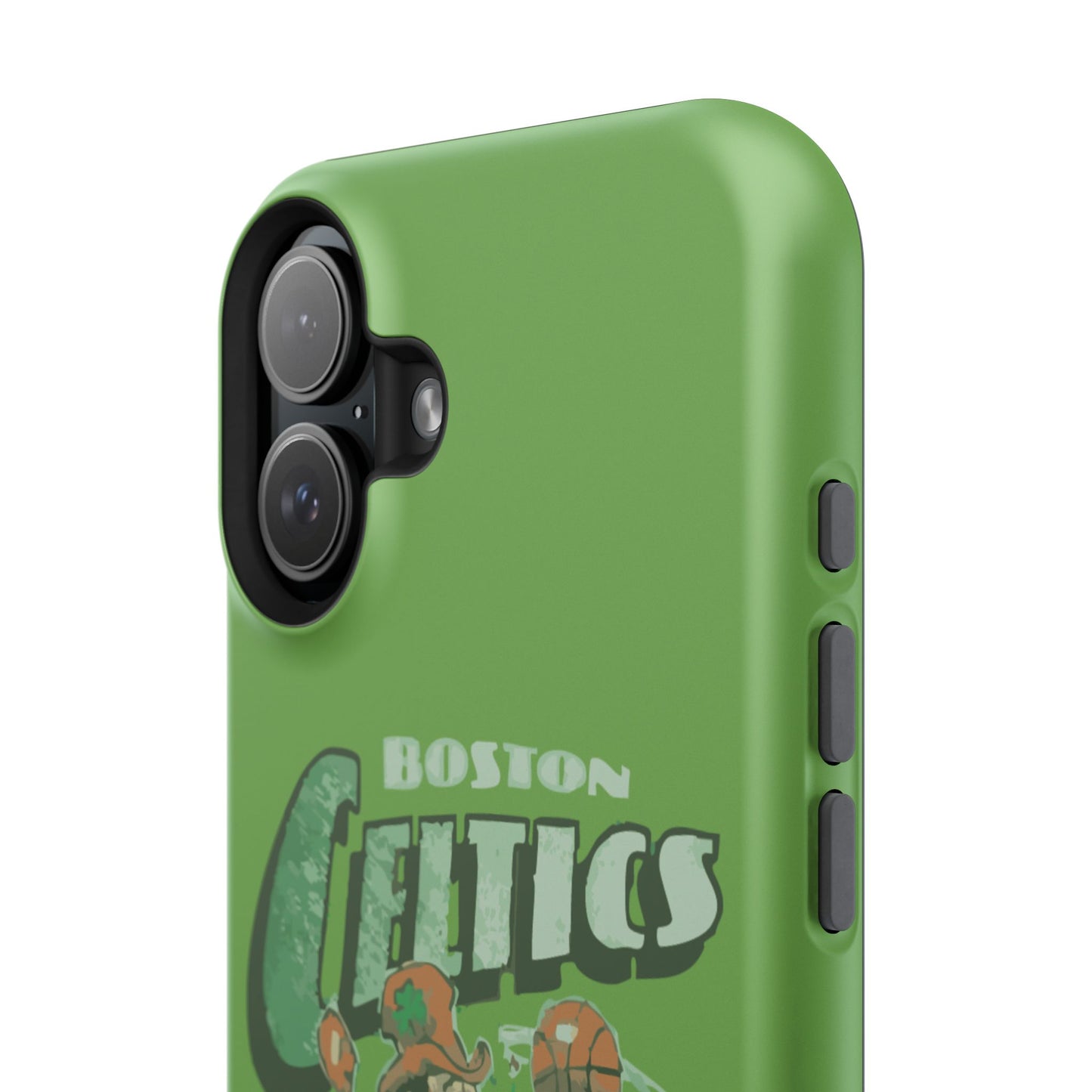Boston Celtics Impact-Resistant Phone Case, Basketball Phone Cover, Sports Fan Gift, Sturdy Phone Case, NBA Merchandise, Team Spirit Decor