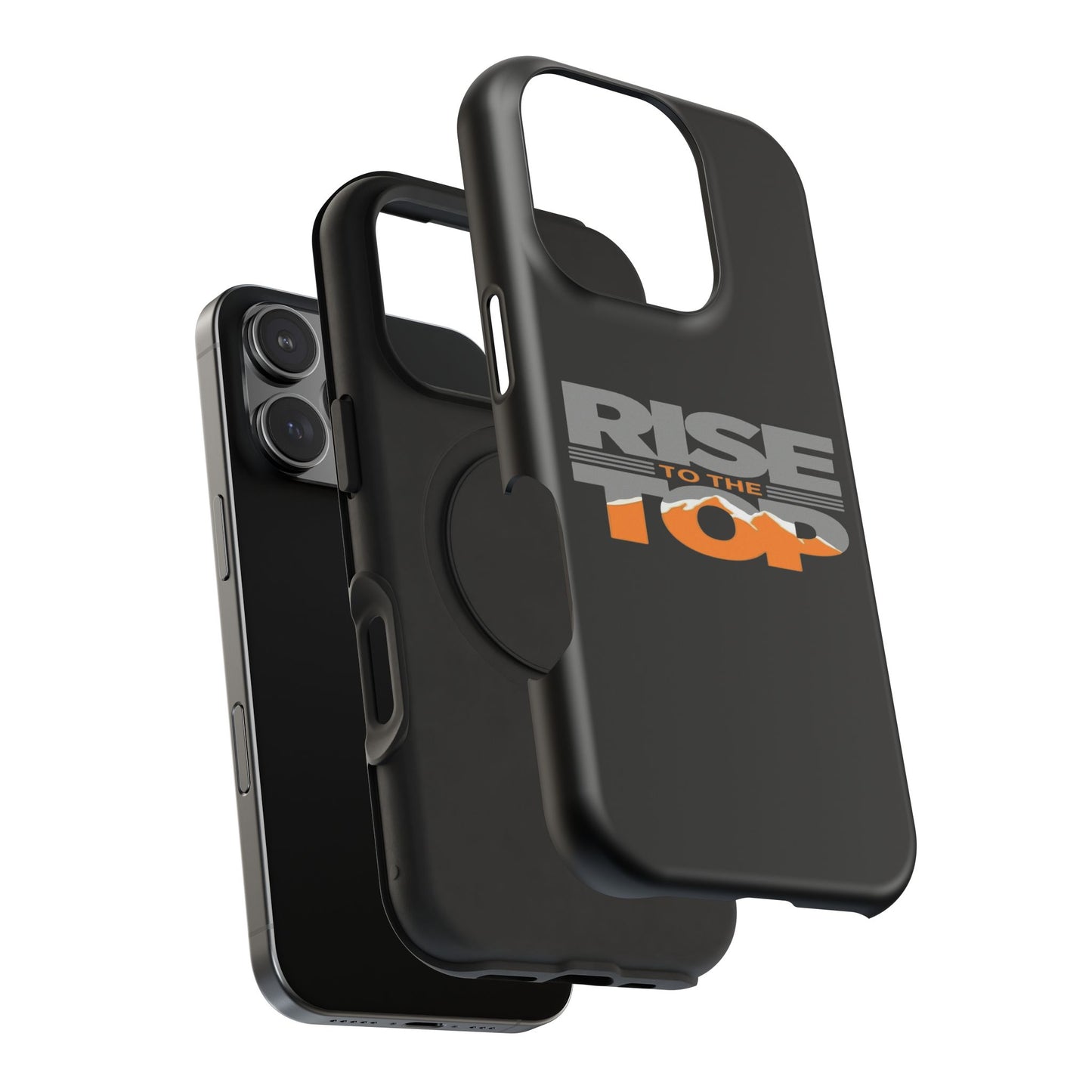 Impact-Resistant Phone Case - Rise to the Top, Durable Phone Cover, Gift for Motivational Quotes Lovers, Trendy Tech Accessories