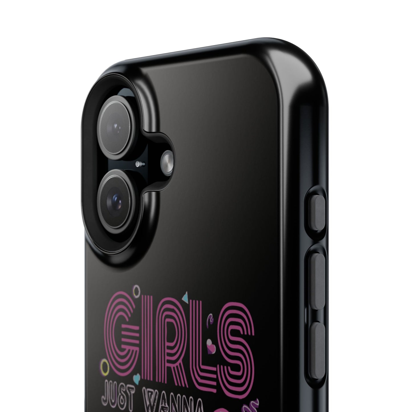 Fun Vibe Phone Case - Girls Just Wanna Have Fun Cell Case, Impact-Resistant Cover, Gift for Teens, Birthday Party Accessory, Trendy Tech