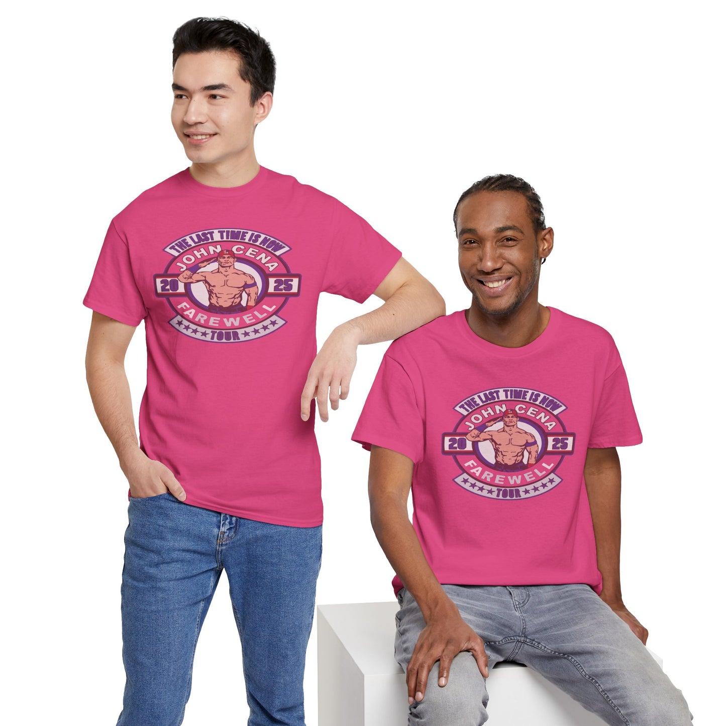 Wrestling Tribute Tee, John Cena Farewell Shirt, Unisex Graphic Tee, Fan Merchandise, Gift for Sports Lovers