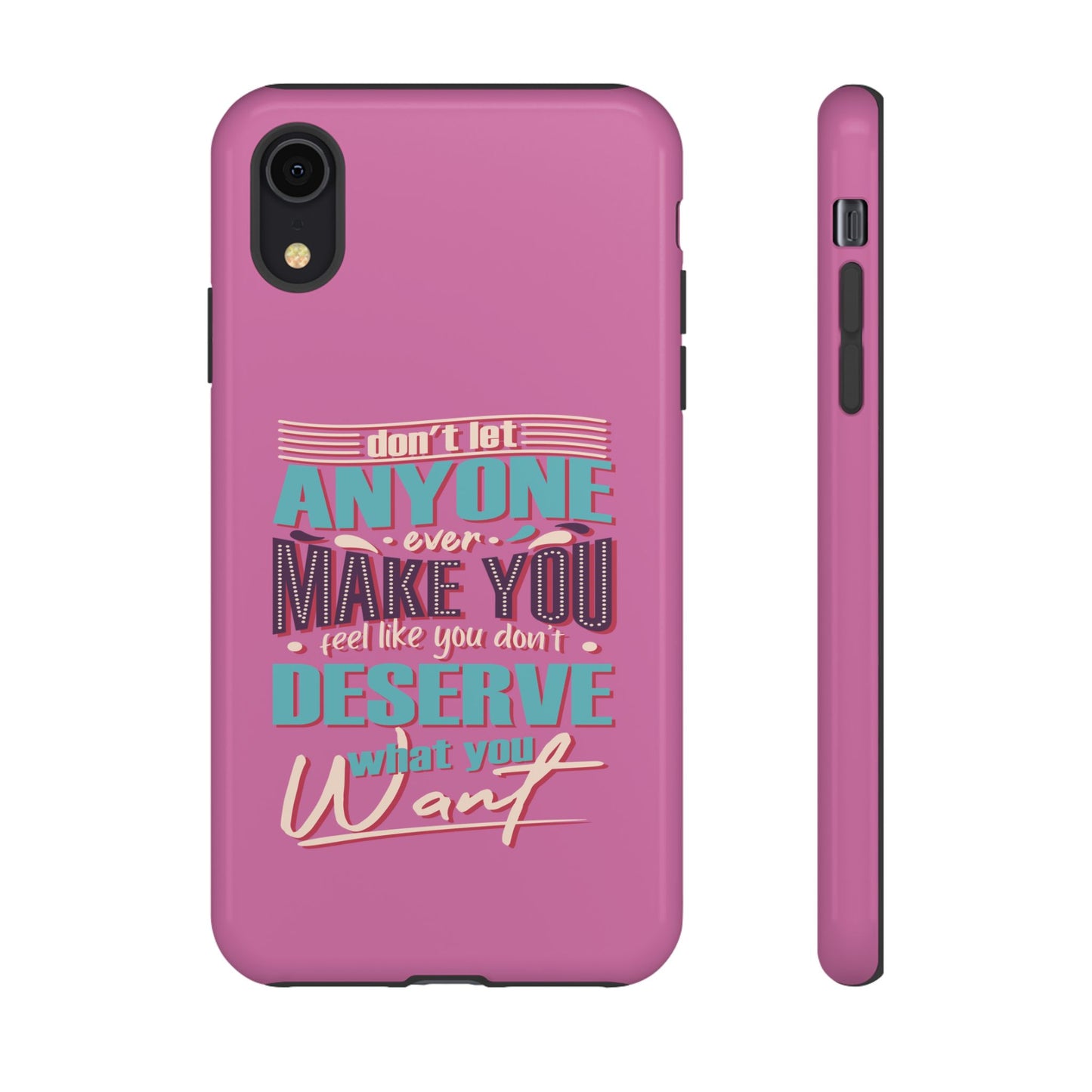 Inspirational Phone Case, Motivational Phone Cover, Tough Cases for Her, Gift for Friends, Self-Love Quote Case