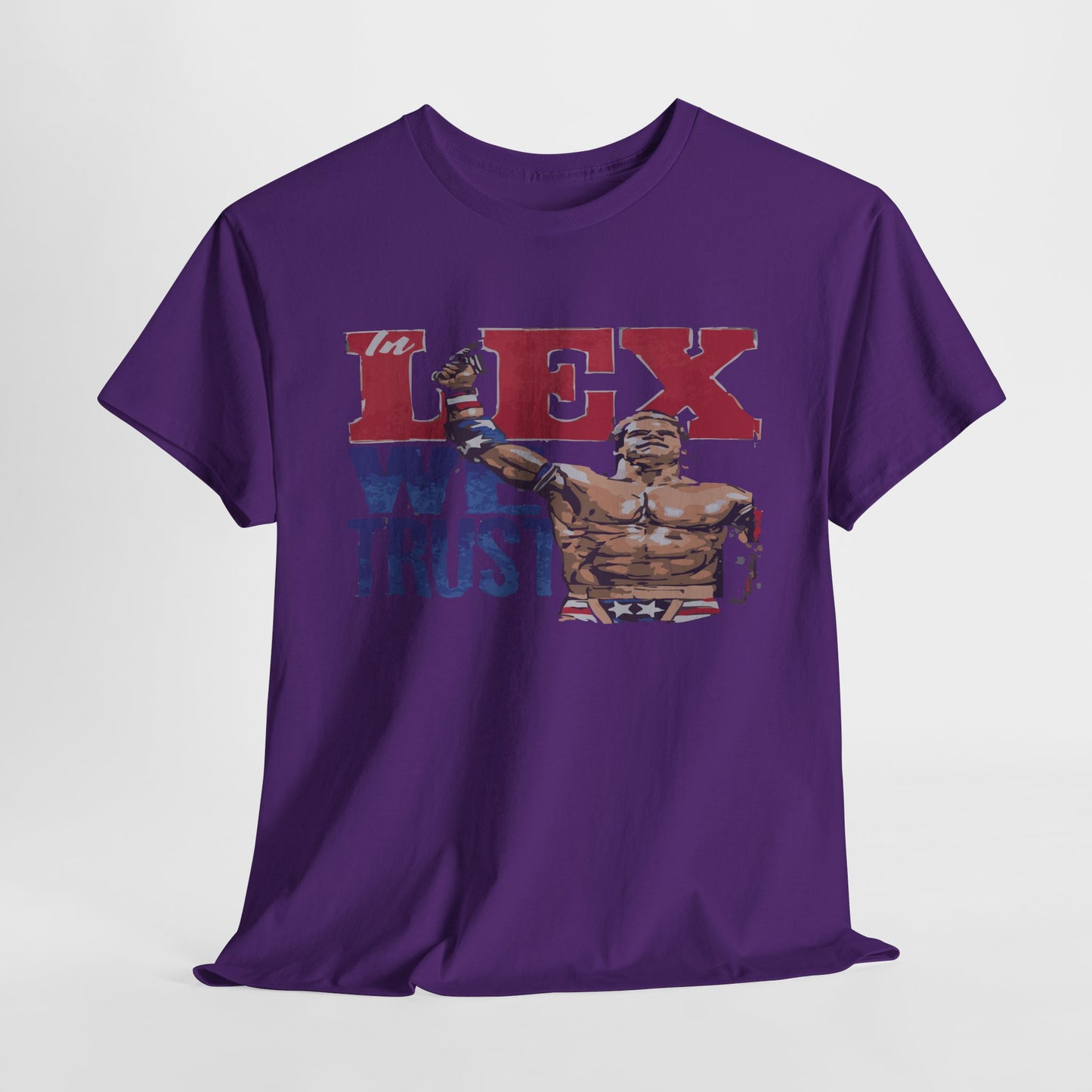 Unisex Cotton Tee with 'In Lex We Trust' Design, Casual Wear, Gift for Him/Her, Birthday, Independence Day, Patriotic Apparel