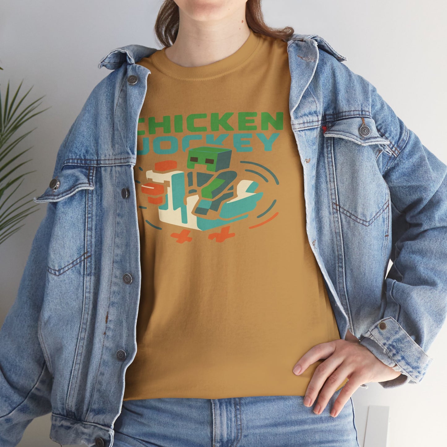 Chicken Jockey Minecraft T-shirt