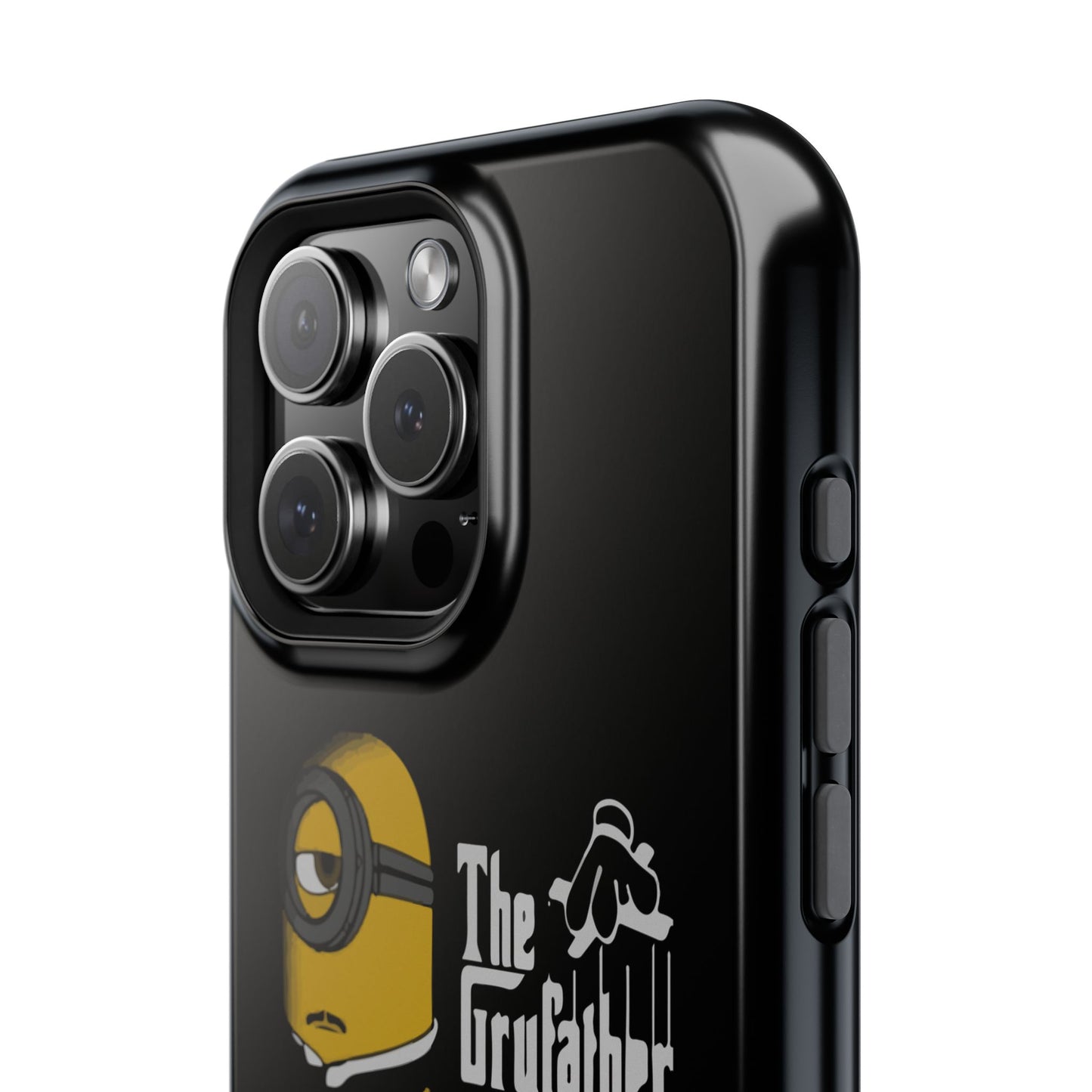 Magnetic Tough Cases: The Gruffather Phone Cover, Gift for Minions Fans, Unique Cell Phone Case, Durable Protective Case, Fun Cartoon Design