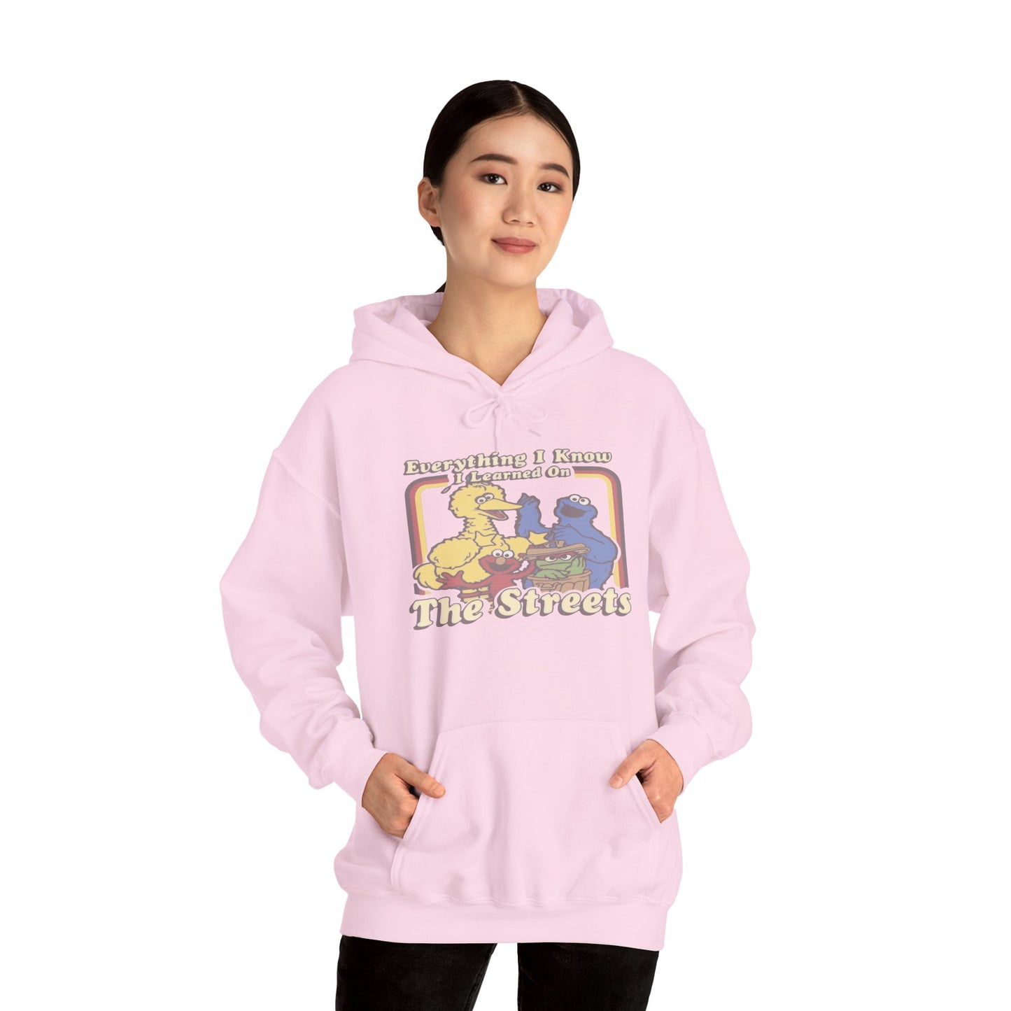 Vintage Street Art Hoodie - Cozy Unisex Sweatshirt for Creative Souls, Outdoor Relaxation, Casual Hangouts