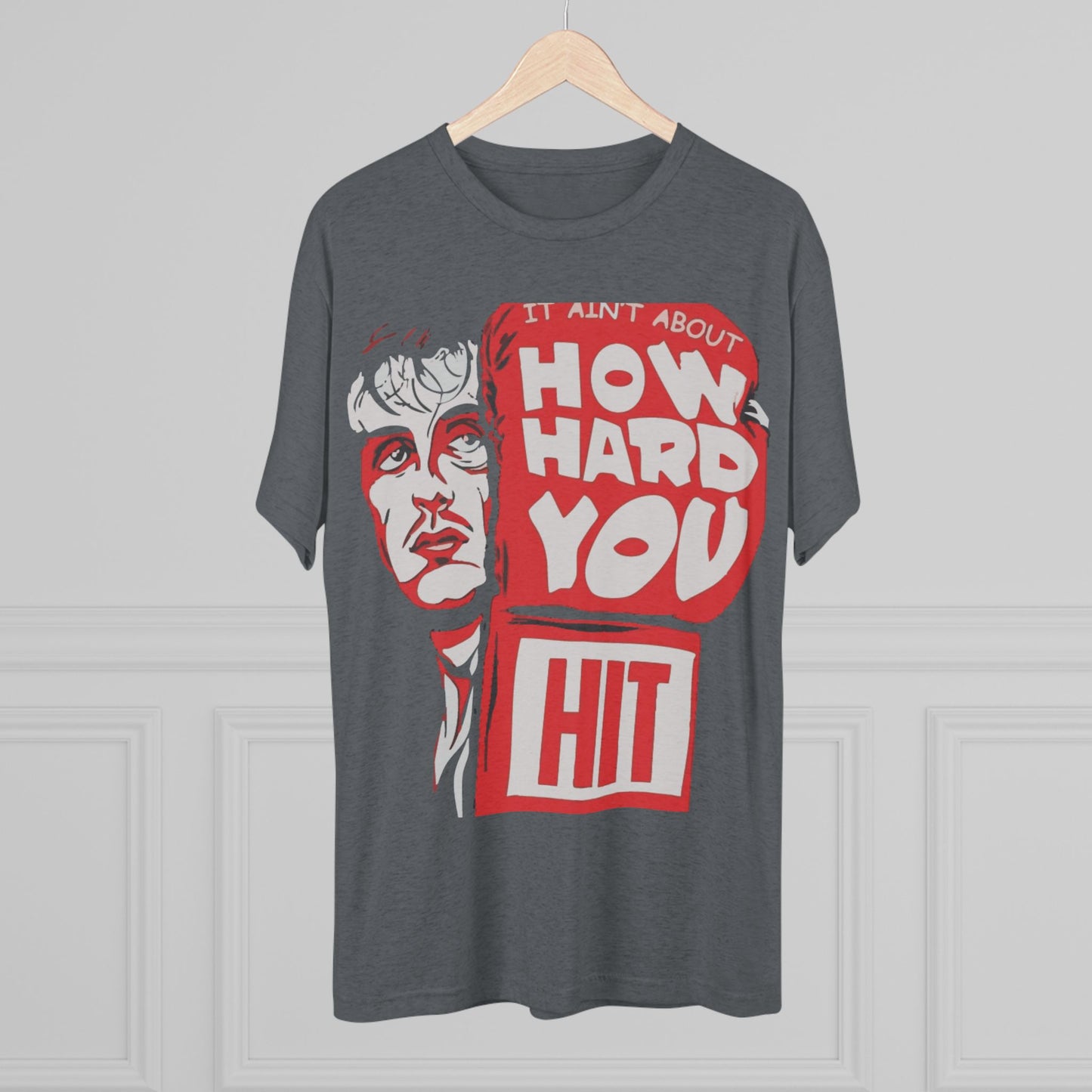 Rocky Fitness Tee - Unisex Tri-Blend Crew Tee