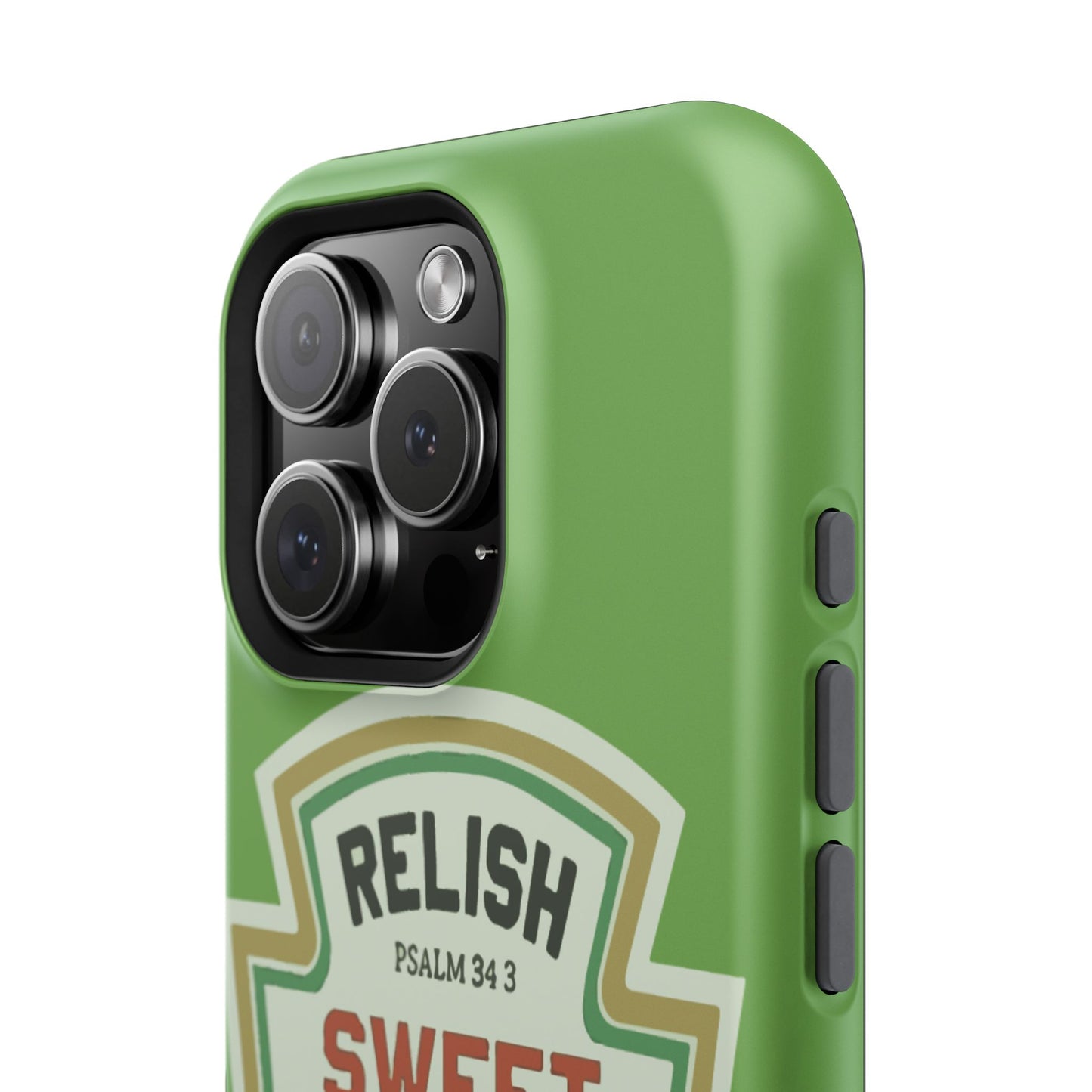 Relish Sweet Jesus Phone Case, Christian Gift, Impact-Resistant Case, Religious Phone Accessory, Faith-Based Present, Celebration Case
