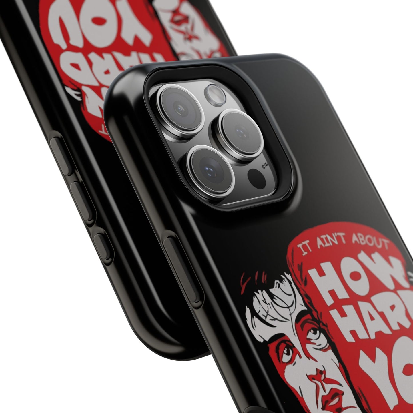 Impact-Resistant Phone Case, Rugged Smartphone Cover, Tough Phone Protection, Inspirational Gift, Motivational Tech Accessory