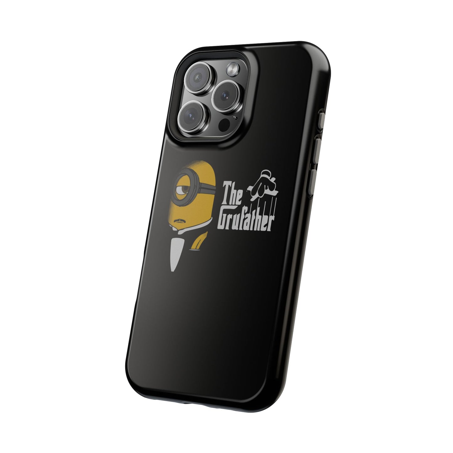 Magnetic Tough Cases: The Gruffather Phone Cover, Gift for Minions Fans, Unique Cell Phone Case, Durable Protective Case, Fun Cartoon Design