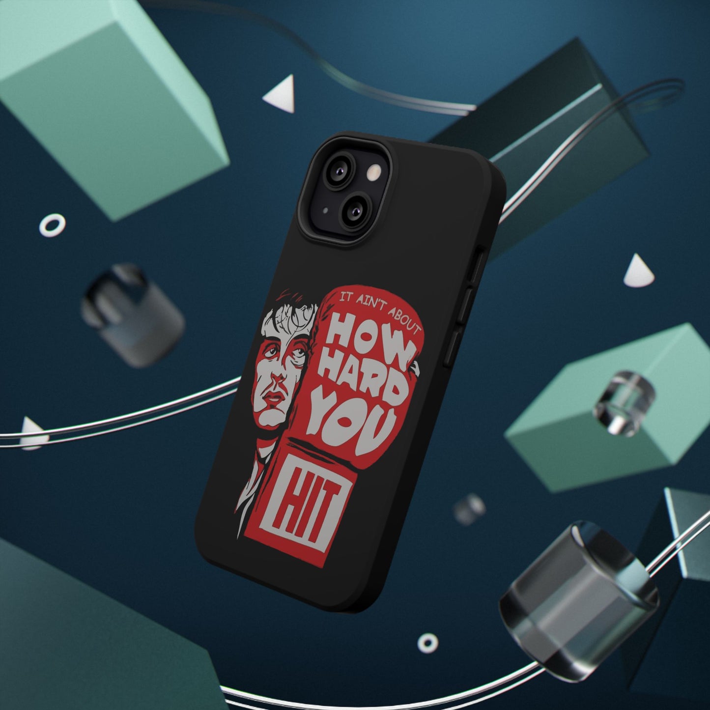 Impact-Resistant Phone Case, Rugged Smartphone Cover, Tough Phone Protection, Inspirational Gift, Motivational Tech Accessory