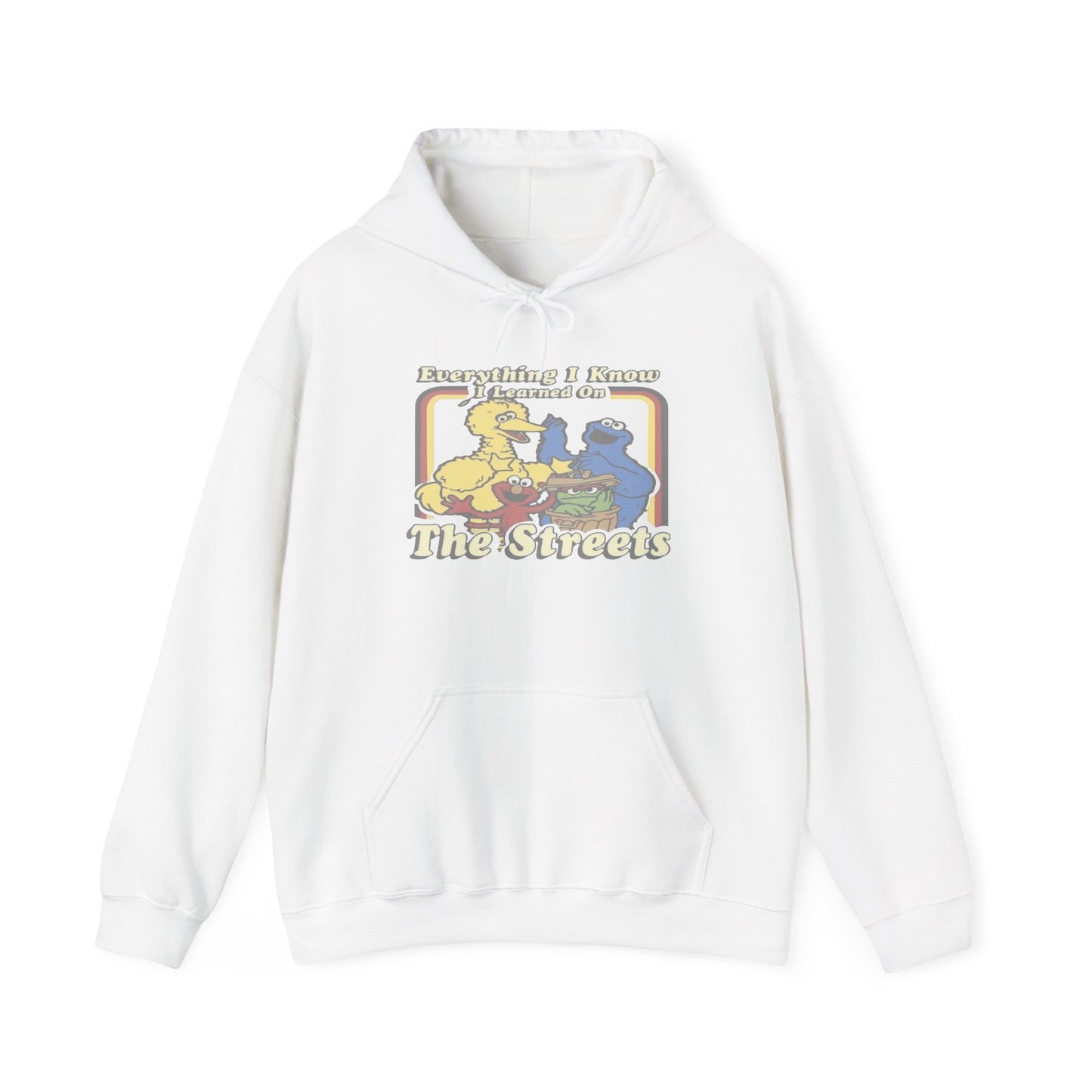 Vintage Street Art Hoodie - Cozy Unisex Sweatshirt for Creative Souls, Outdoor Relaxation, Casual Hangouts