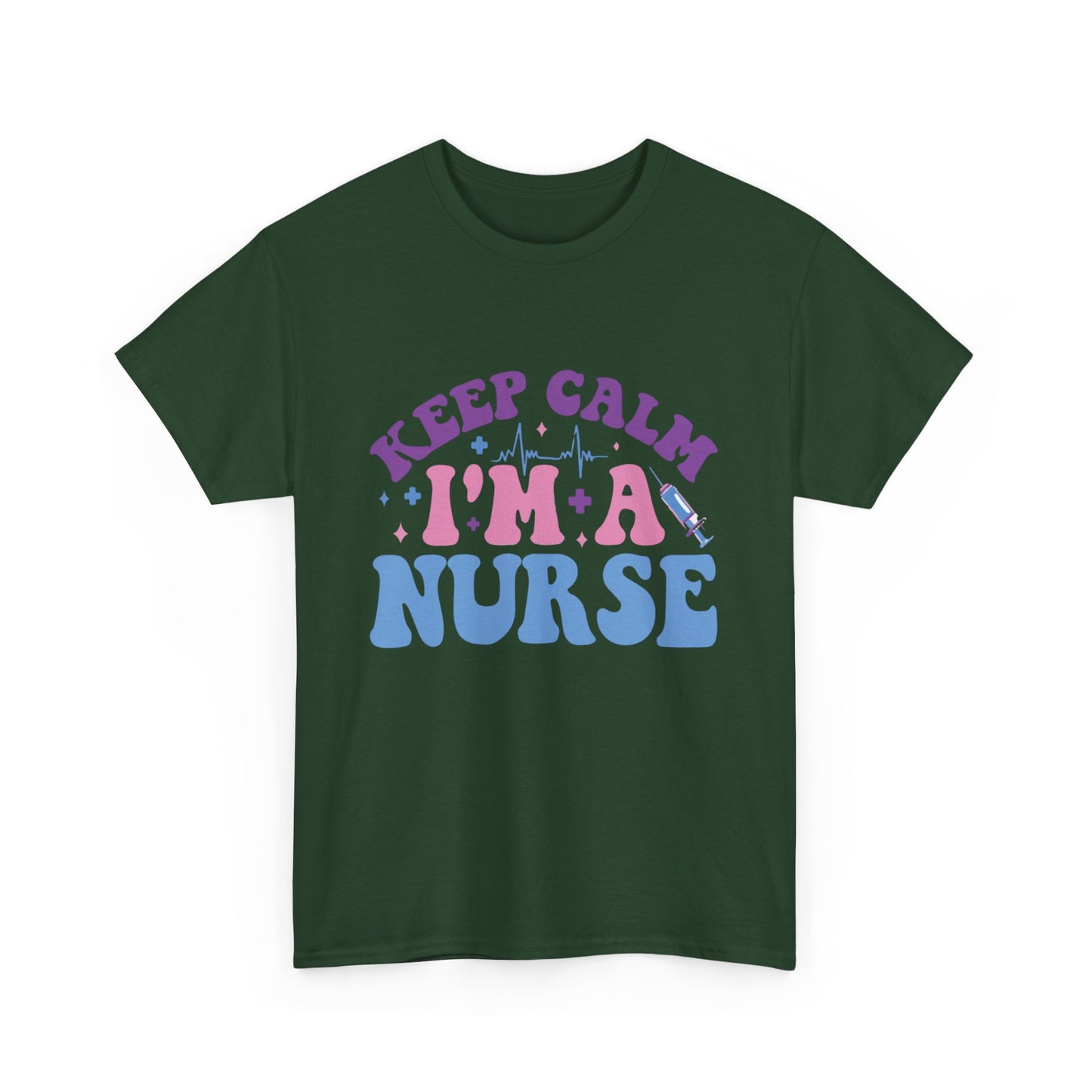 Nurse Appreciation Heavy Cotton Tee, Funny Nurse Gift, Medical Humor Shirt, Nurse Day Celebration Tee, Caregiver Outfit