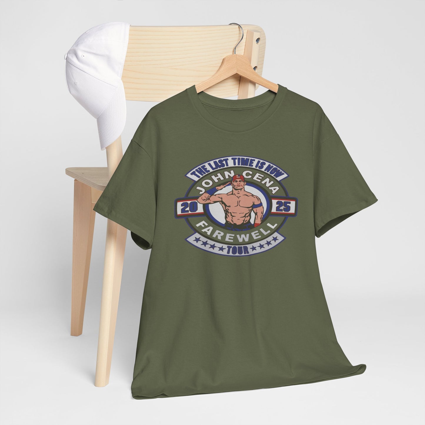 Wrestling Tribute Tee, John Cena Farewell Shirt, Unisex Graphic Tee, Fan Merchandise, Gift for Sports Lovers