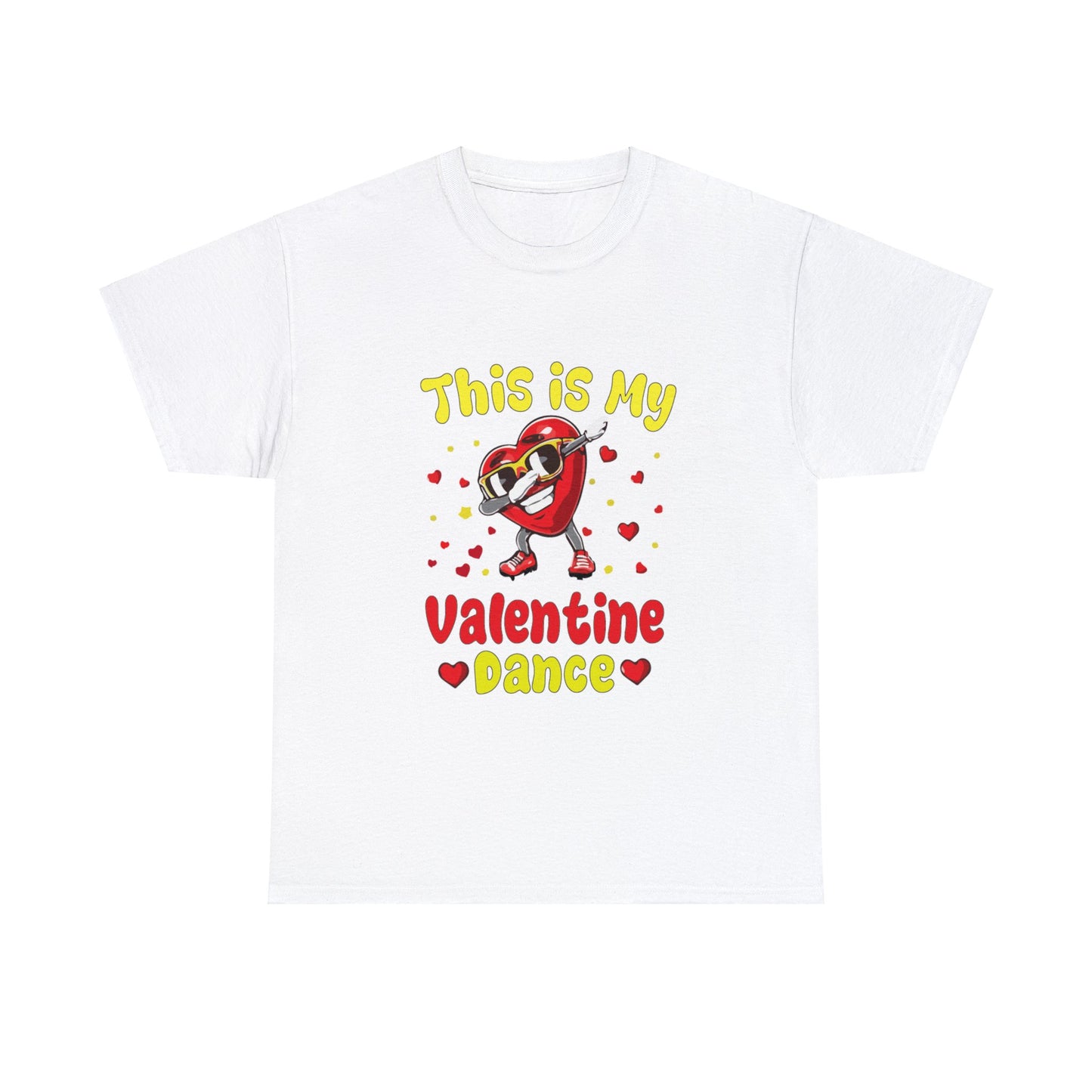 Valetine Dance Womans Unisex Heavy Cotton Tee