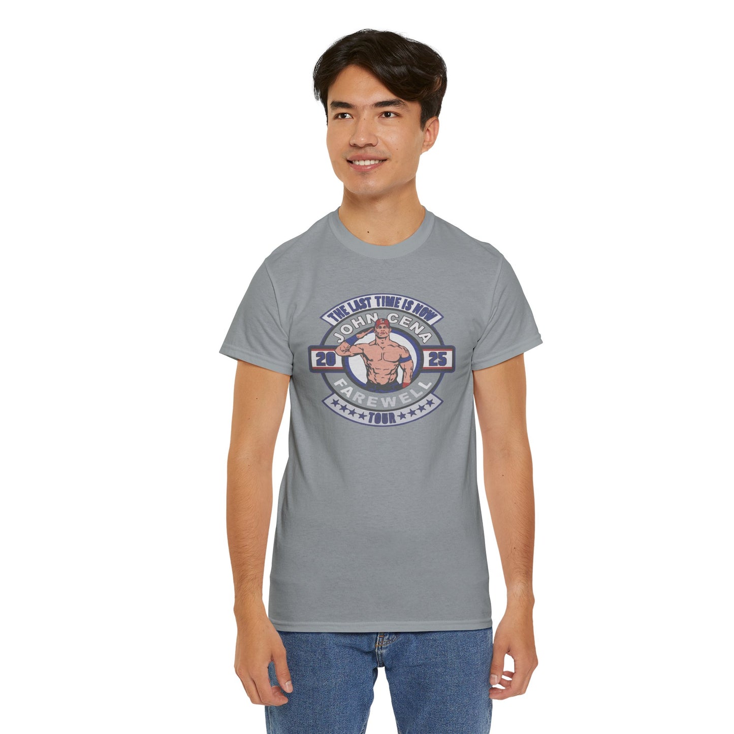 Wrestling Tribute Tee, John Cena Farewell Shirt, Unisex Graphic Tee, Fan Merchandise, Gift for Sports Lovers