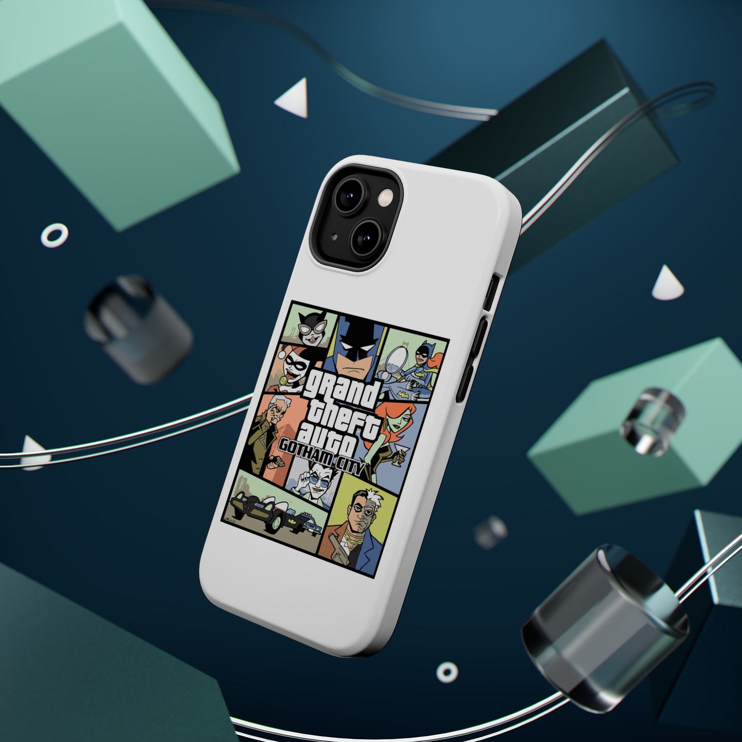 Grand Theft Auto Magnetic Tough Case, Gaming Phone Case, GTA Art Phone Cover, Gifts for Gamers, Cool Cell Phone Case
