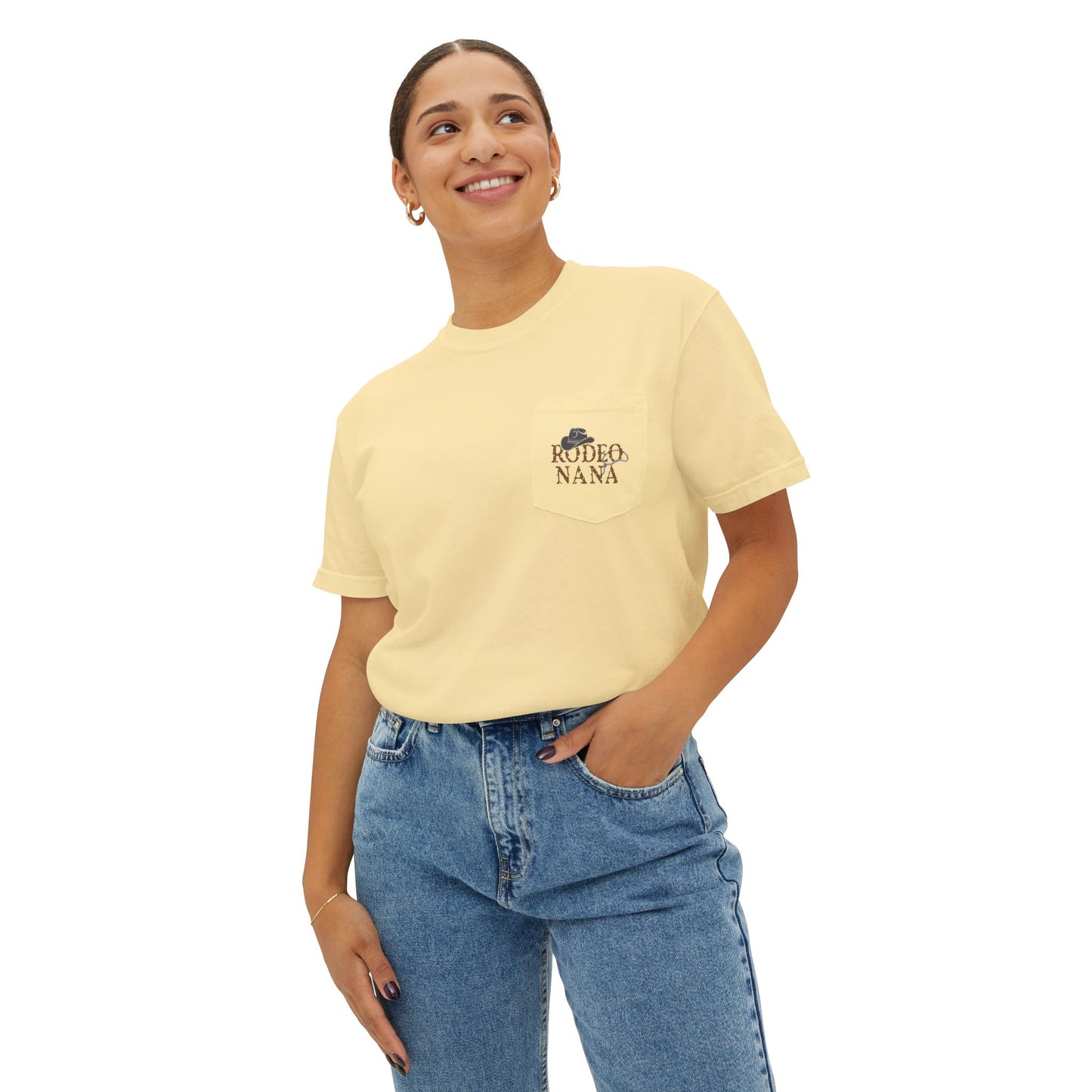 Faith-Inspired Pocket T-Shirt with Uplifting Bible Verse
