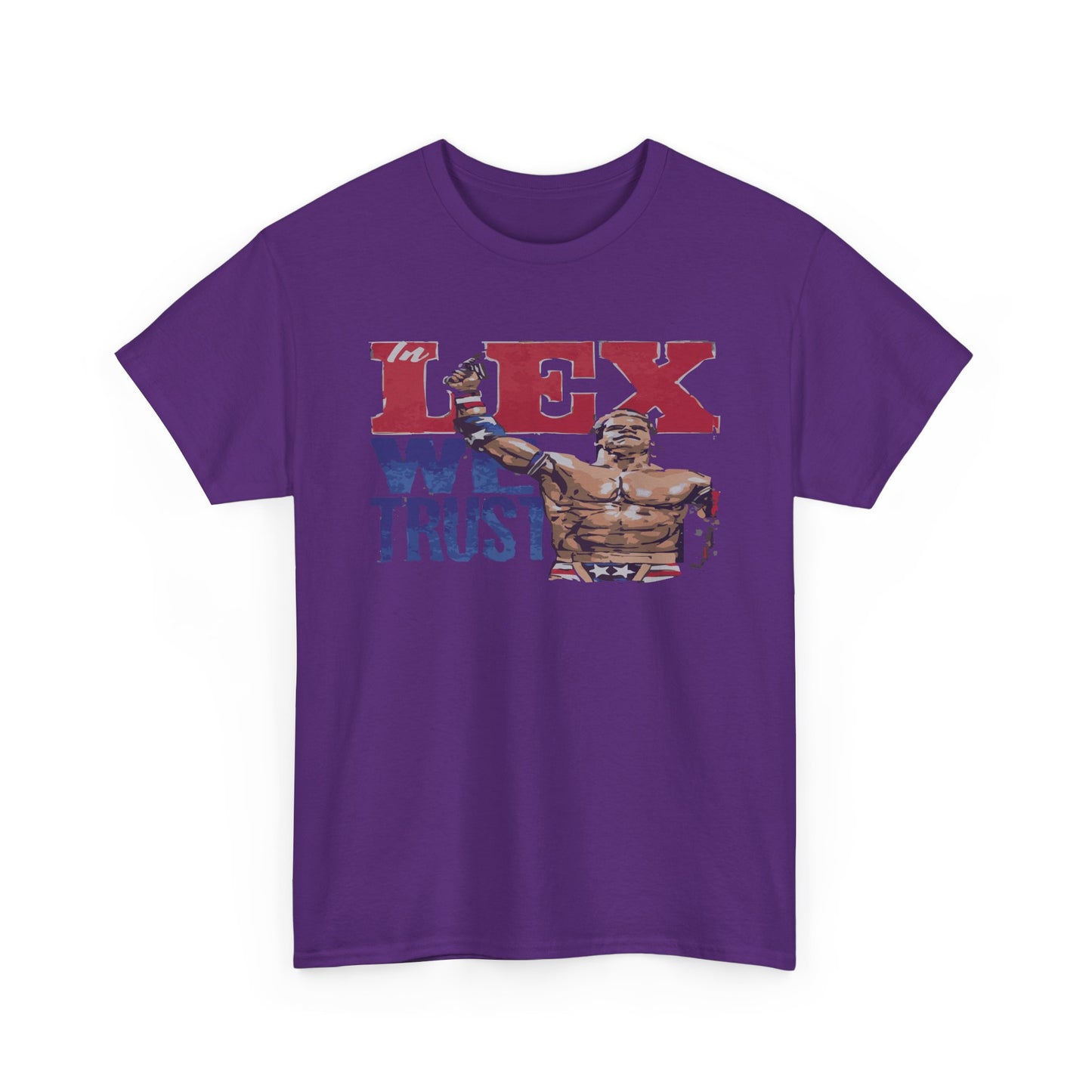 Unisex Cotton Tee with 'In Lex We Trust' Design, Casual Wear, Gift for Him/Her, Birthday, Independence Day, Patriotic Apparel