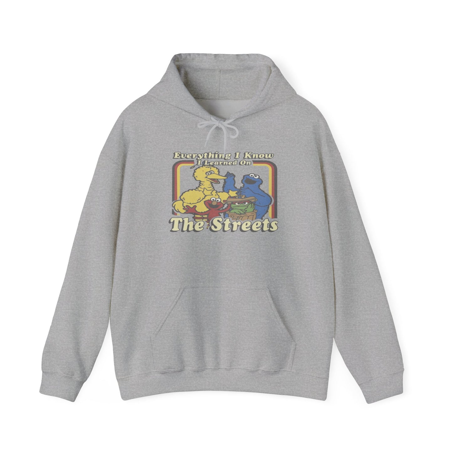 Vintage Street Art Hoodie - Cozy Unisex Sweatshirt for Creative Souls, Outdoor Relaxation, Casual Hangouts