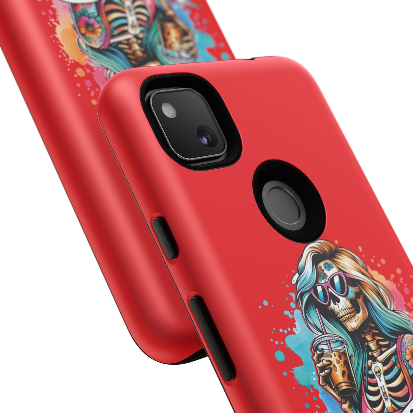 Cool Moms Club Phone Case - Tough Cases, Funky Phone Cover, Gift for Moms, Skeleton Design, Trendy Tech Accessories