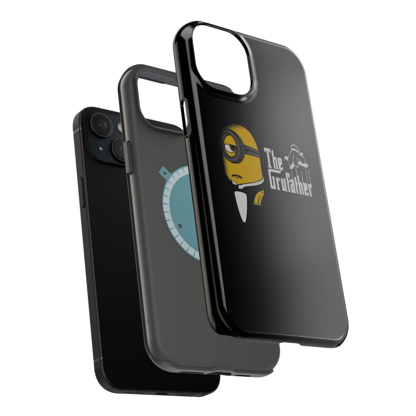 Magnetic Tough Cases: The Gruffather Phone Cover, Gift for Minions Fans, Unique Cell Phone Case, Durable Protective Case, Fun Cartoon Design