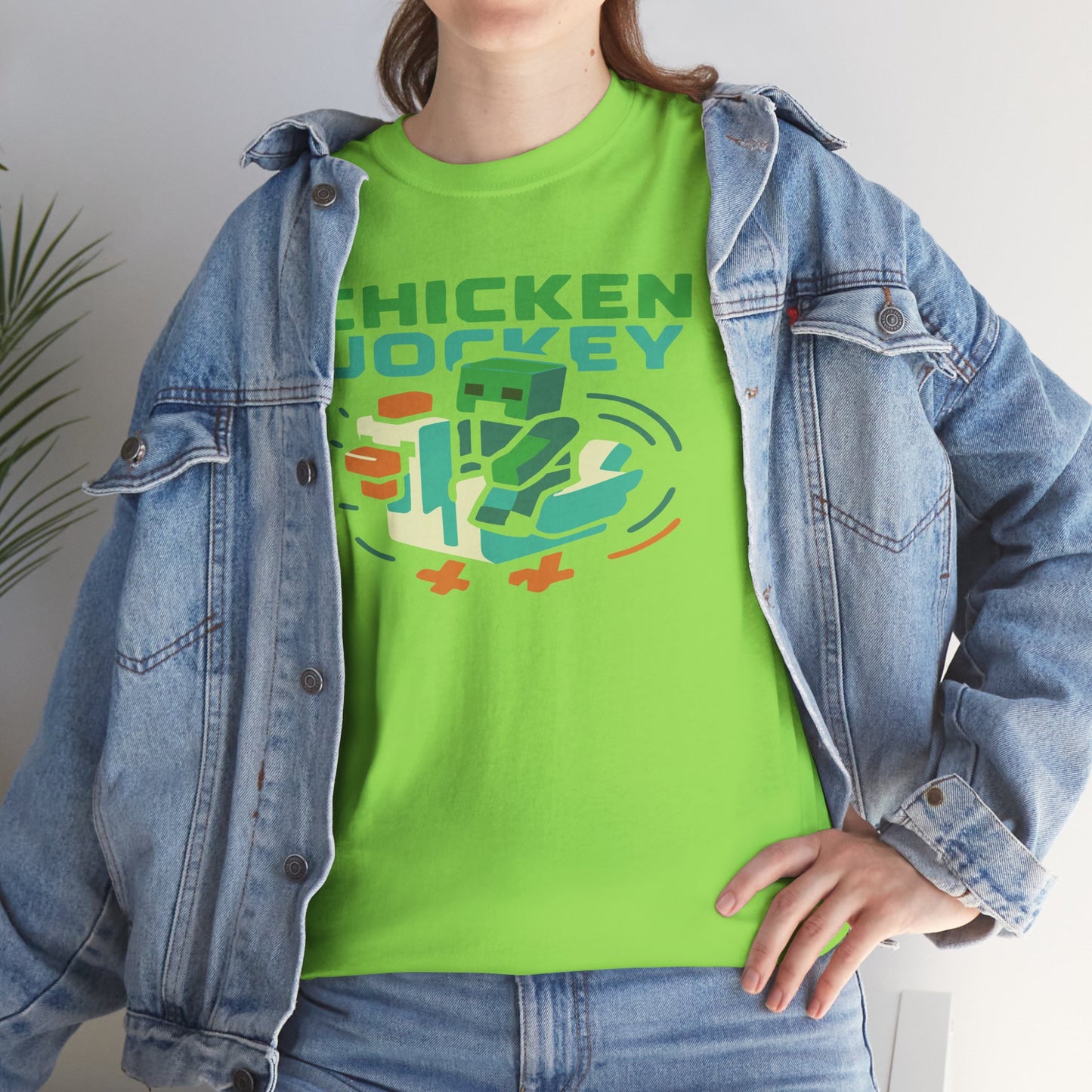 Chicken Jockey Minecraft T-shirt