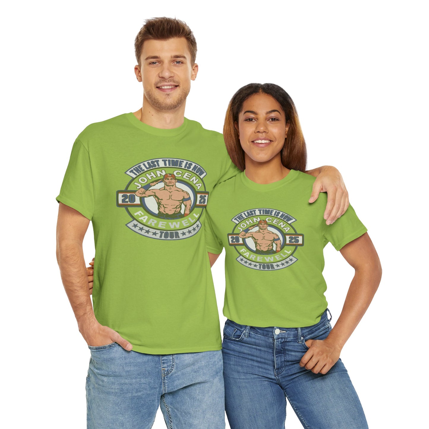 Wrestling Tribute Tee, John Cena Farewell Shirt, Unisex Graphic Tee, Fan Merchandise, Gift for Sports Lovers
