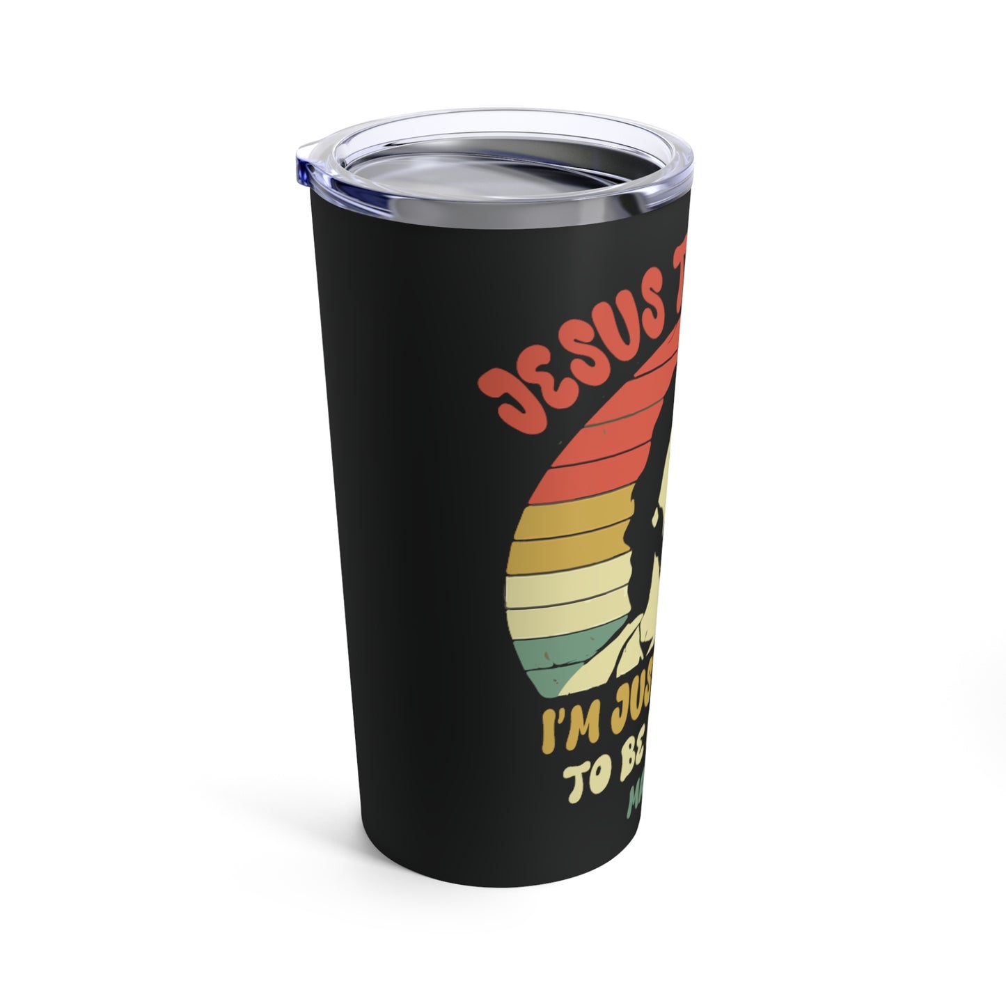 Jesus Took Naps Be Like Jesus Retro Tumbler 20oz
