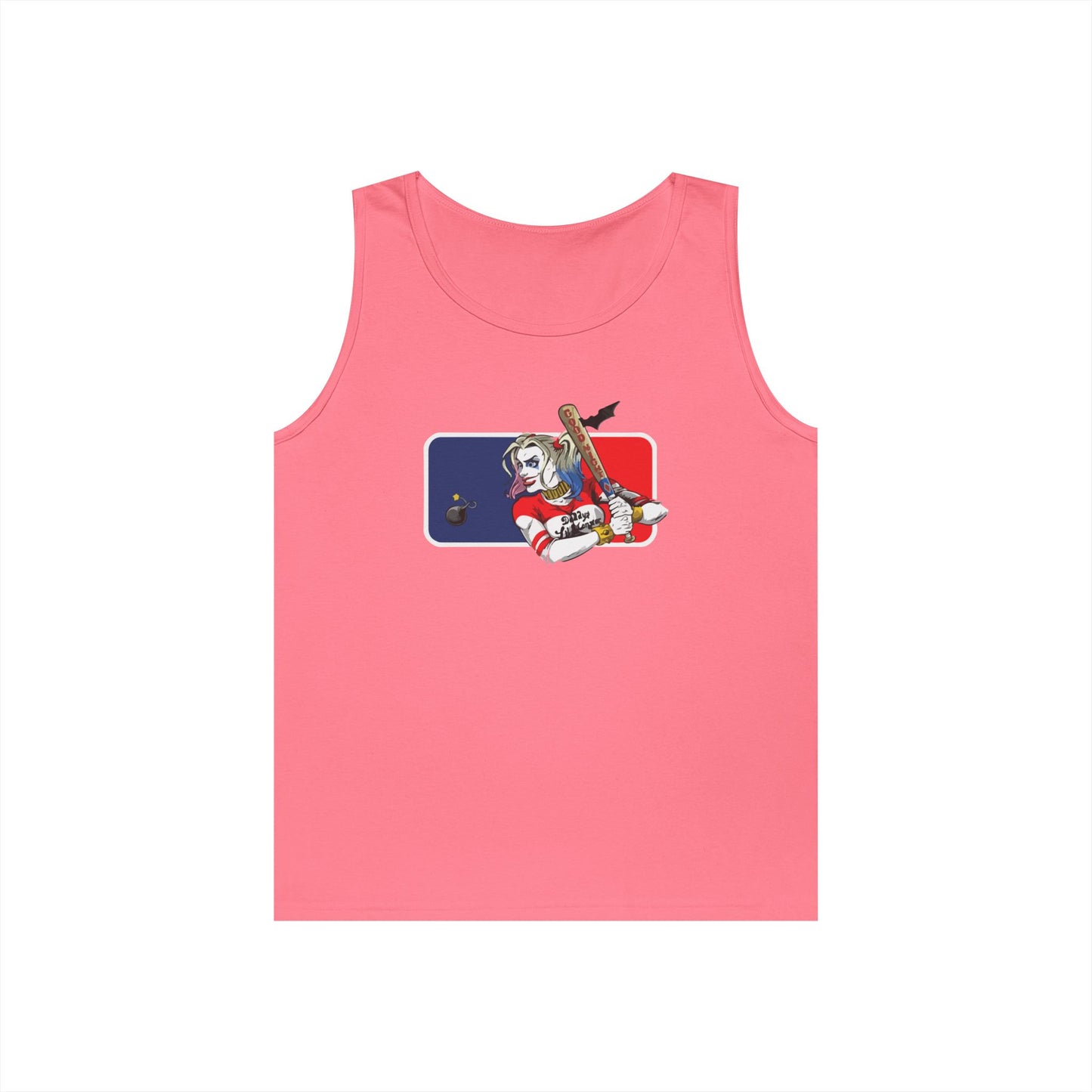 Harley Quinn Unisex Tank Top - DC MLB Summer Wear