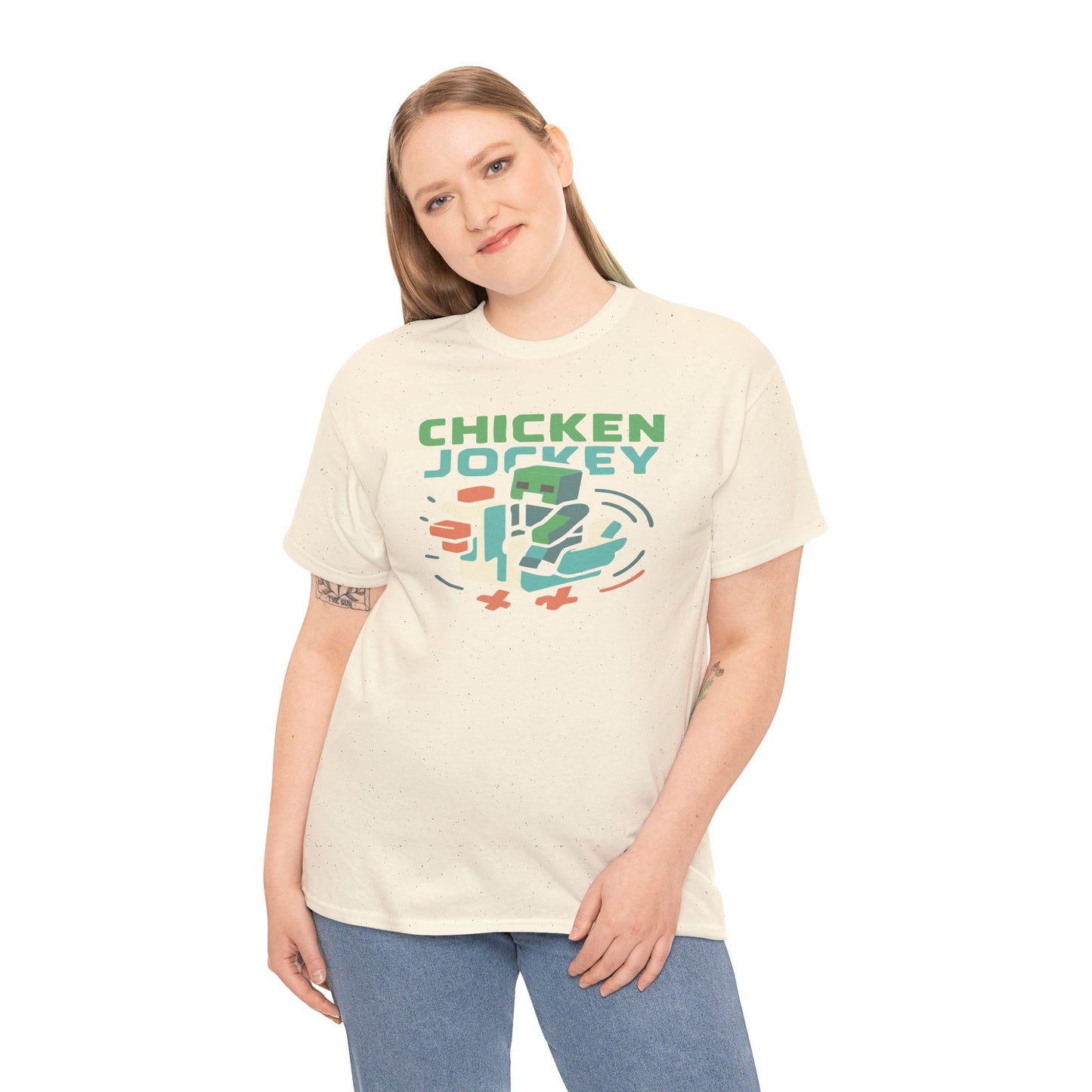 Chicken Jockey Minecraft T-shirt