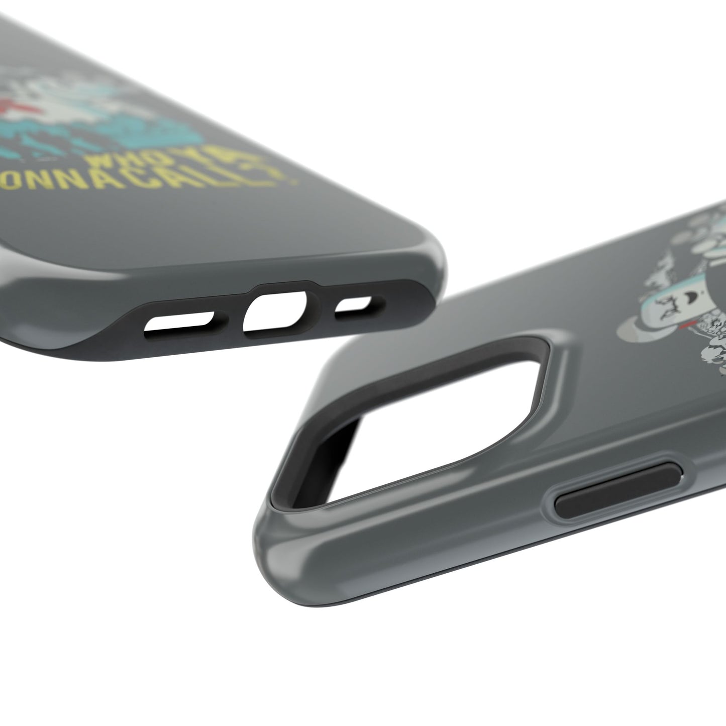 Ghostbuster-Inspired Tough Phone Case - Who Ya Gonna Call? - Perfect for Fans, Gift for Halloween, Geeky Accessories, Durable Protection