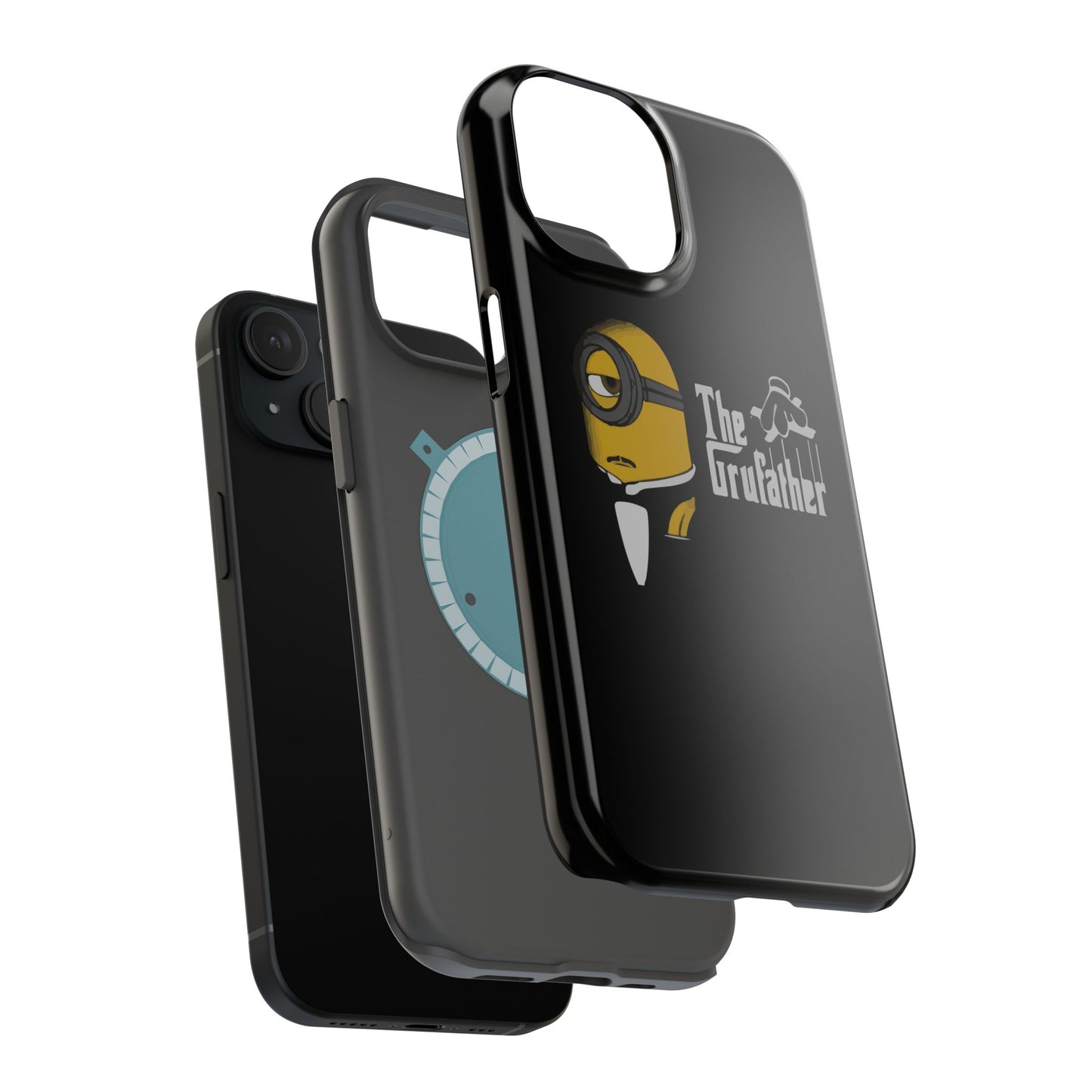 Magnetic Tough Cases: The Gruffather Phone Cover, Gift for Minions Fans, Unique Cell Phone Case, Durable Protective Case, Fun Cartoon Design