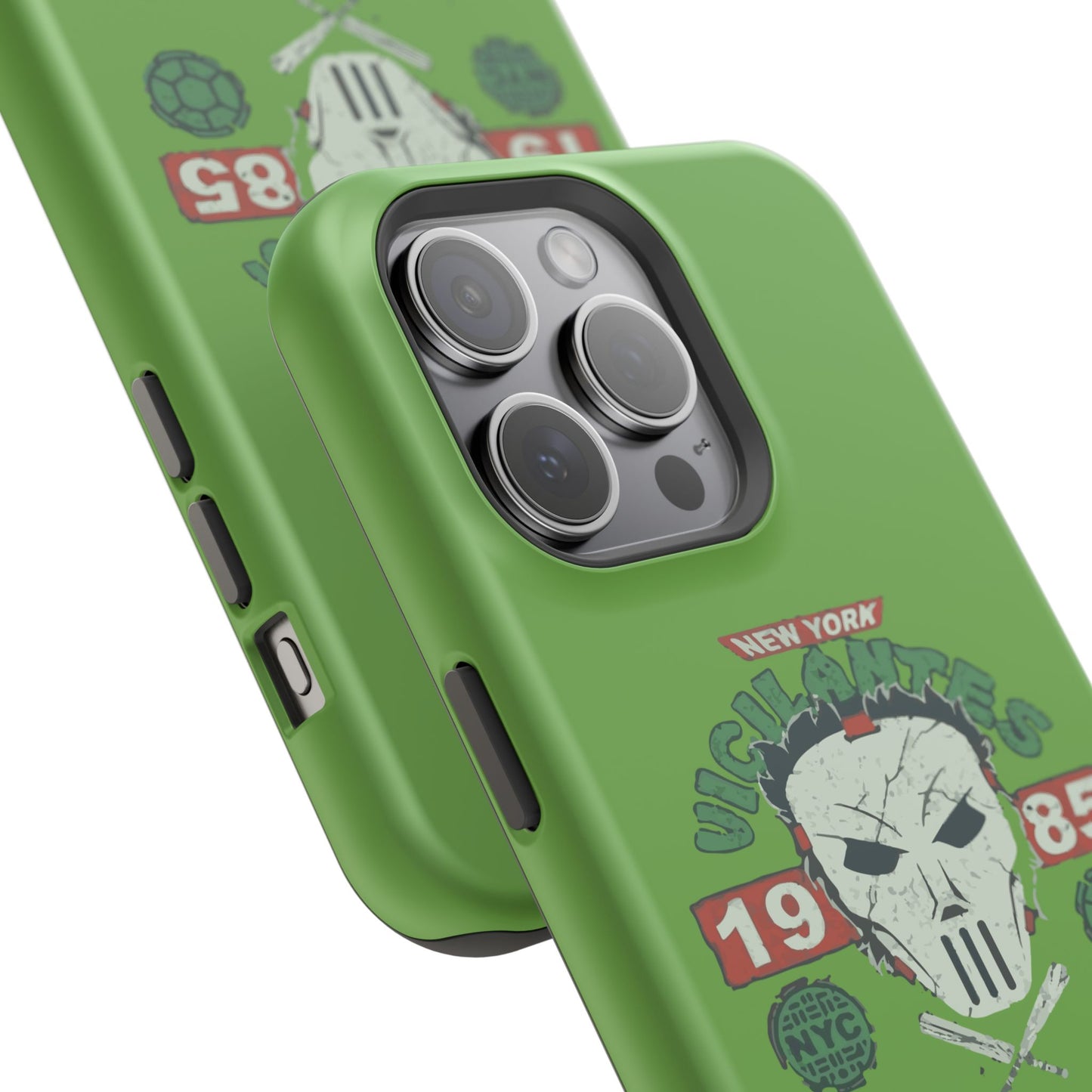Urban Punk Phone Case, Tough Phone Cover, Skull Design Case, Gift for Him, Unique Mobile Accessory, NYC Style Case