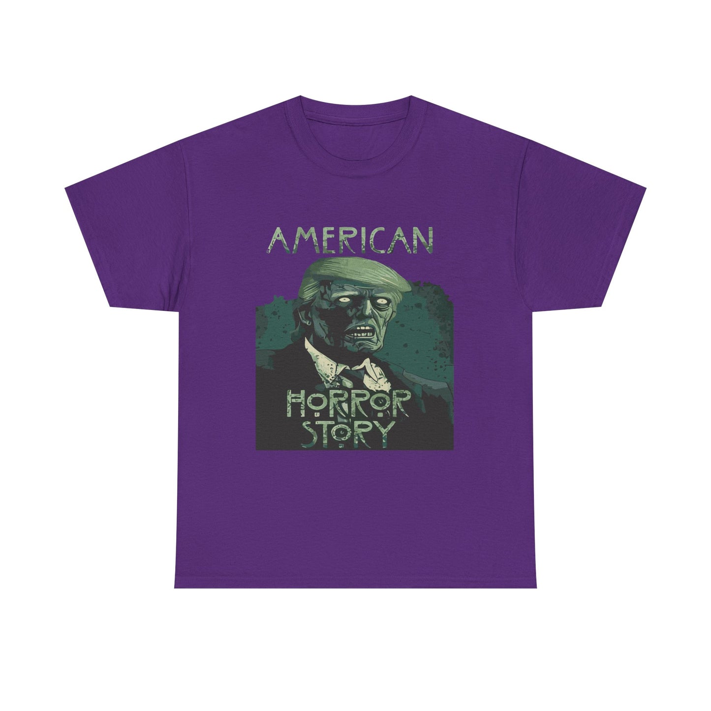 American Horror Story Unisex Heavy Cotton Tee, Horror Fan Gift, Graphic Tee, Halloween Costume, TV Show Merch
