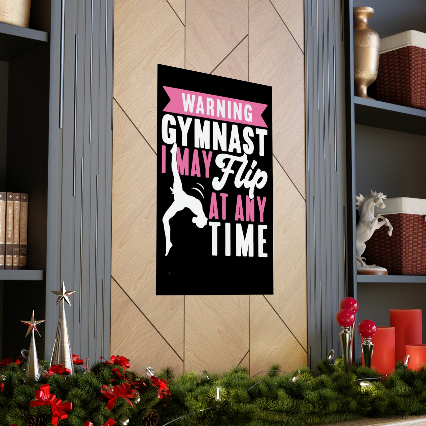 Flip Any Time Matte Vertical Posters